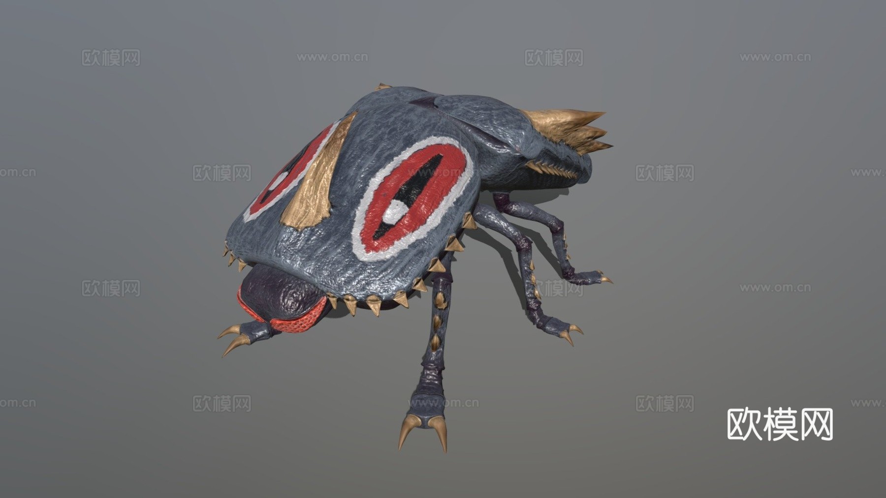 眼地鼓奥库尔提兰帕努姆su模型