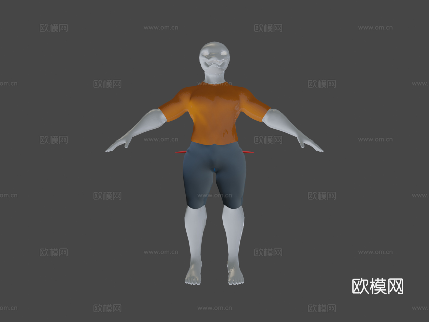 海豚格雷格su模型下载（渲染图8）