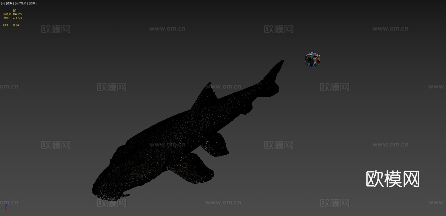 CC0日本鱥鱥鱼su模型