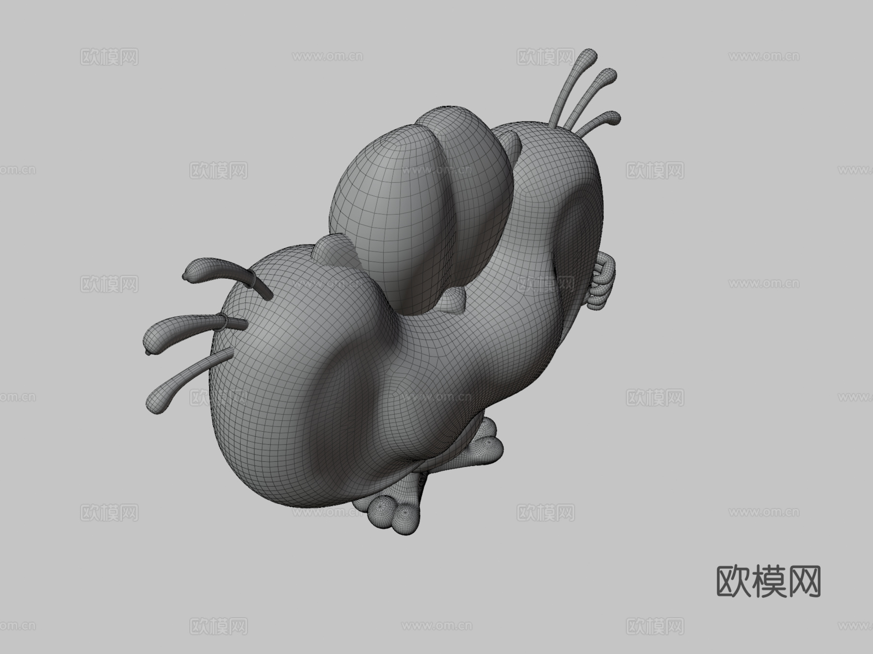 涂鸦加图罗su模型下载（渲染图3）