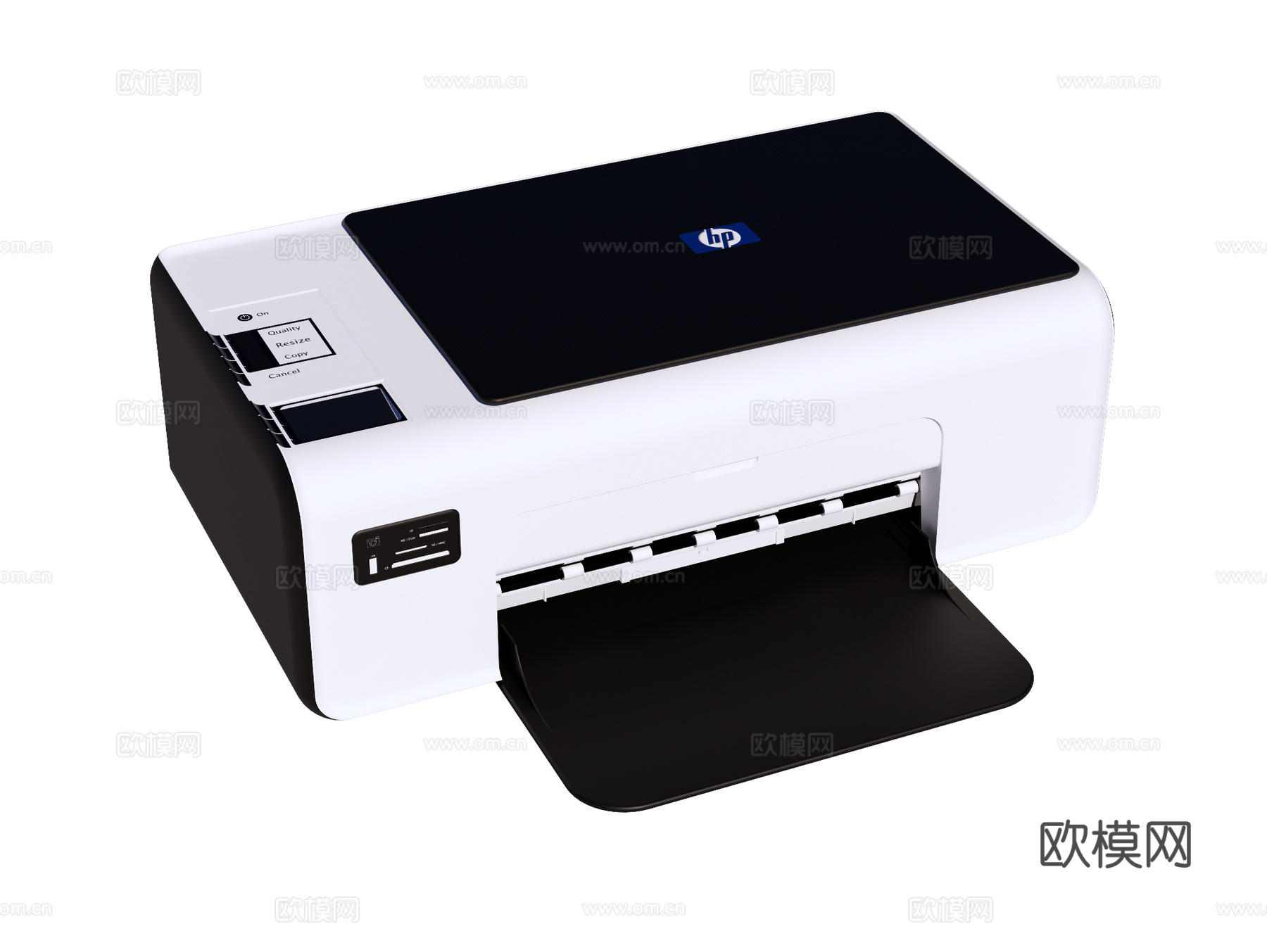 打印机 家用打印机 商用打印机su模型