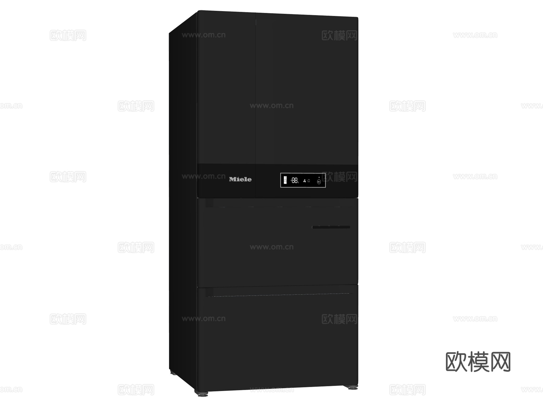 美诺冰箱 小冰箱su模型