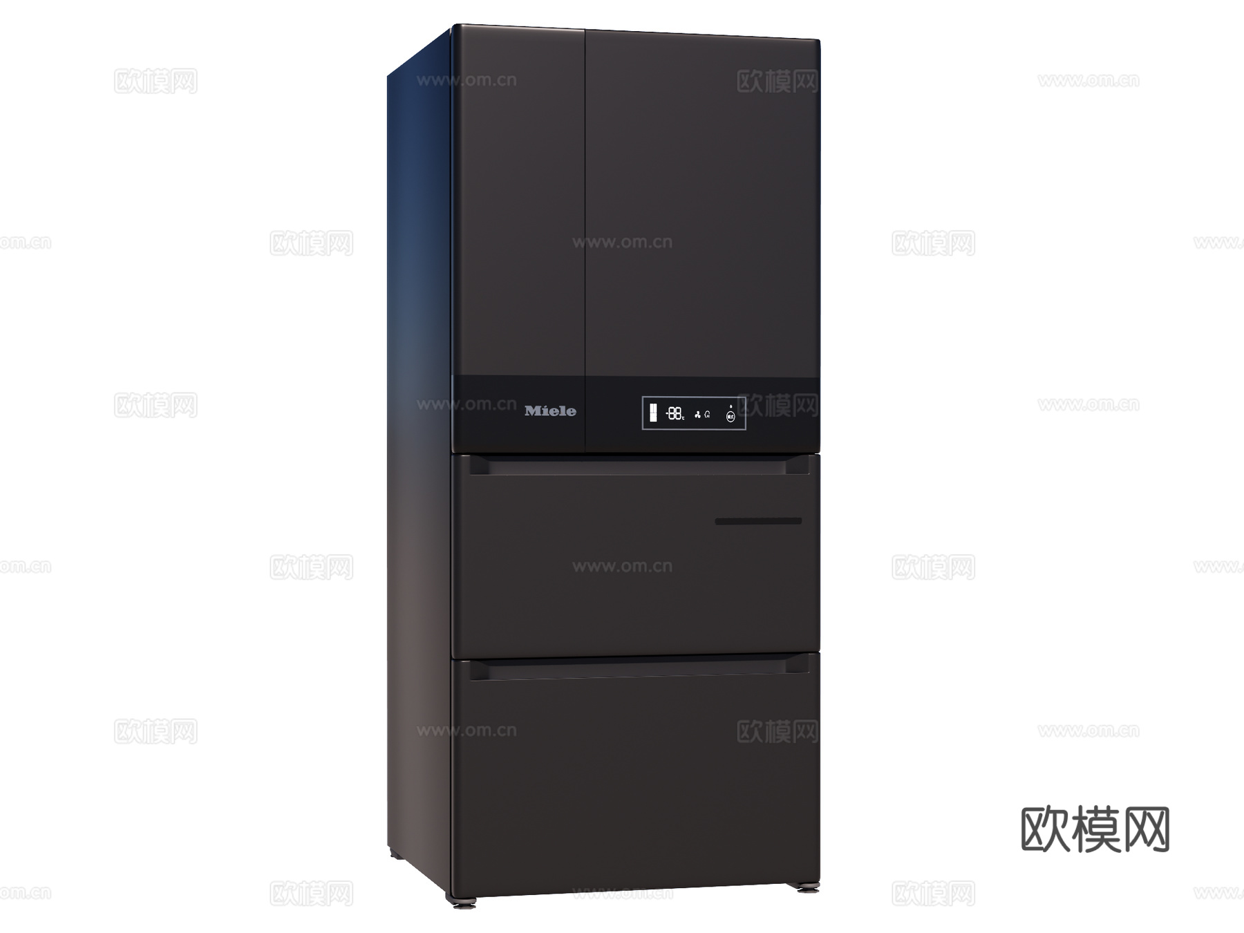 美诺冰箱 小冰箱su模型