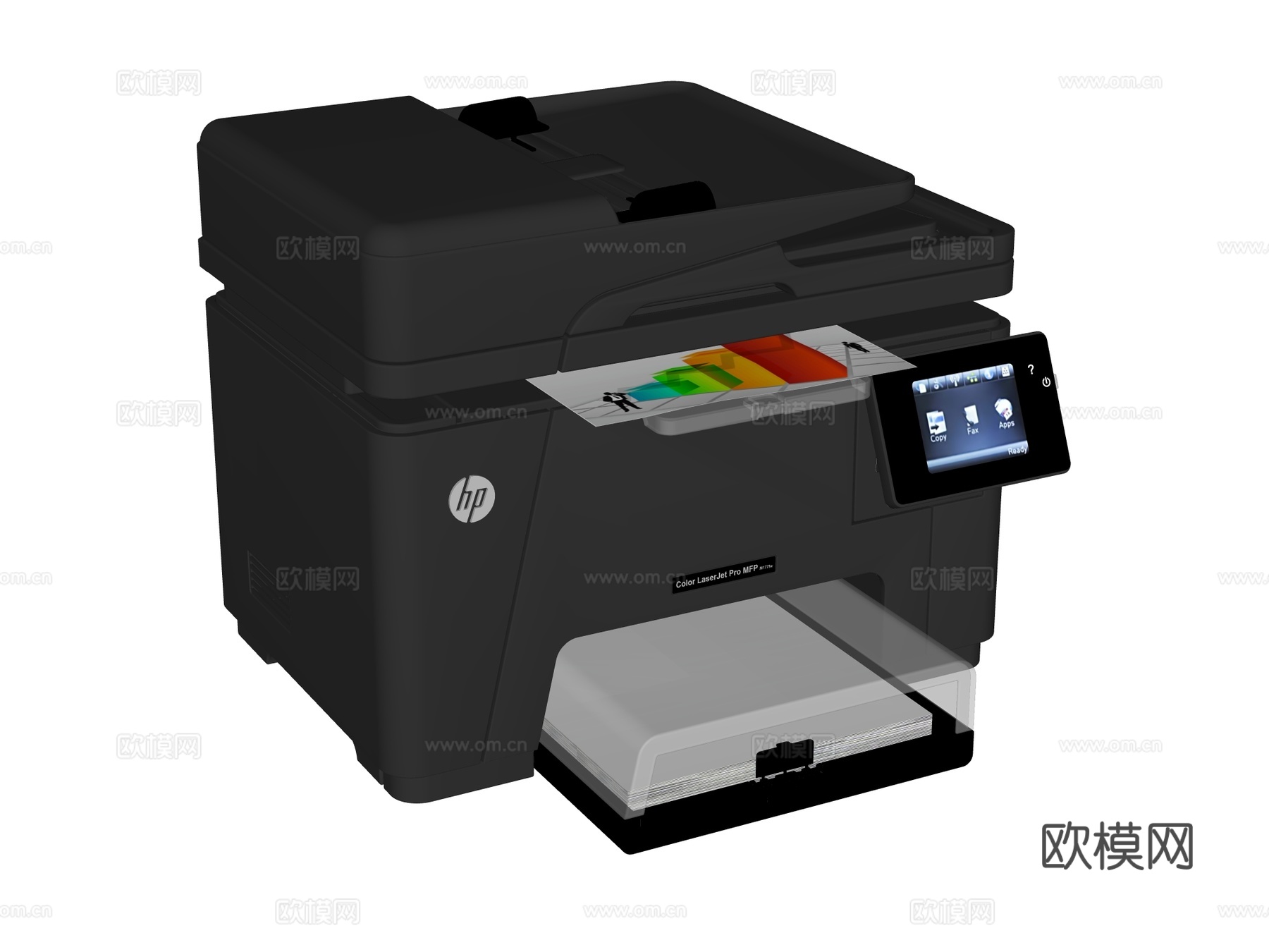 打印机 家用打印机 商用打印机su模型