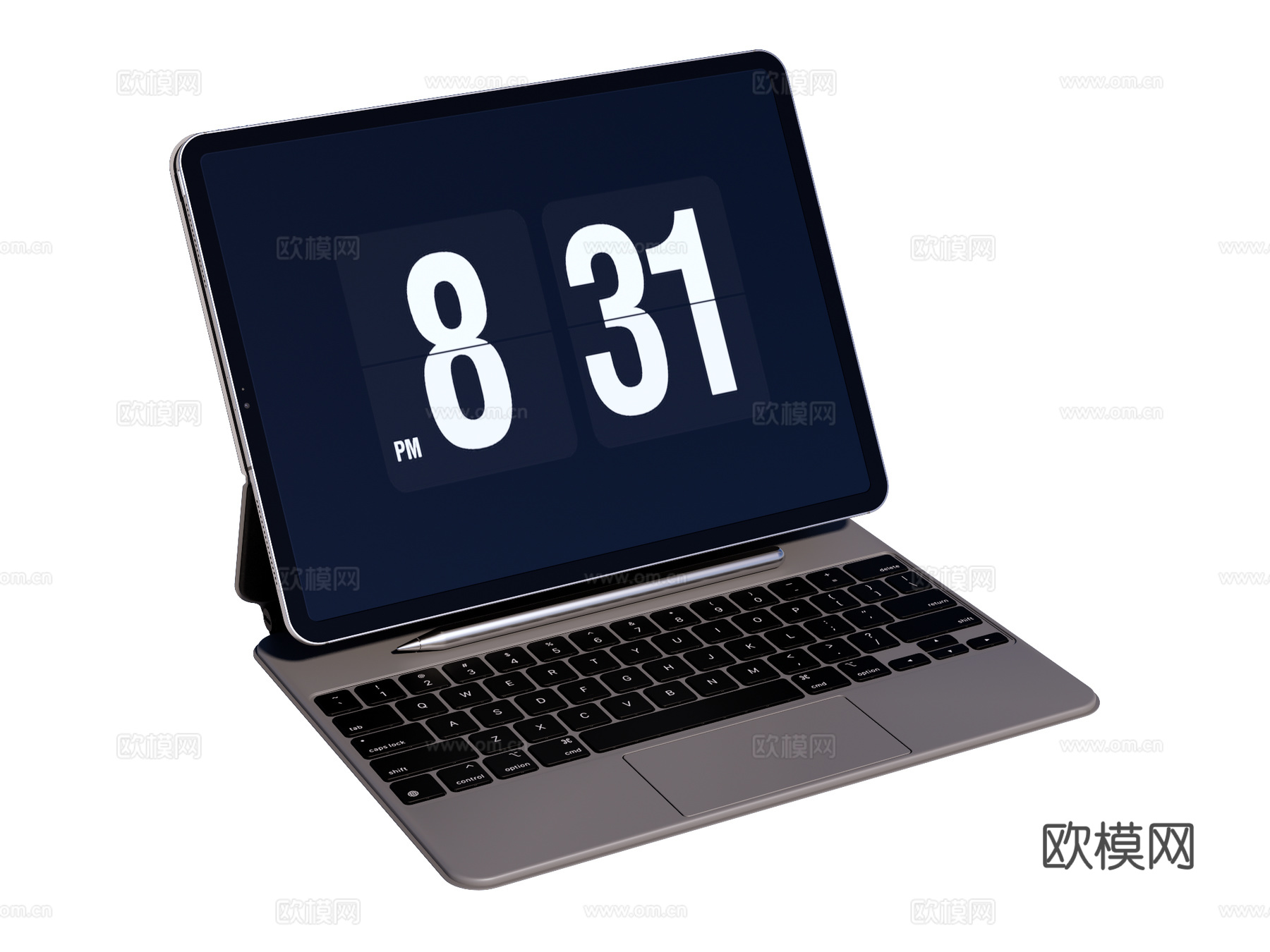 平板电脑su模型下载（渲染图1）