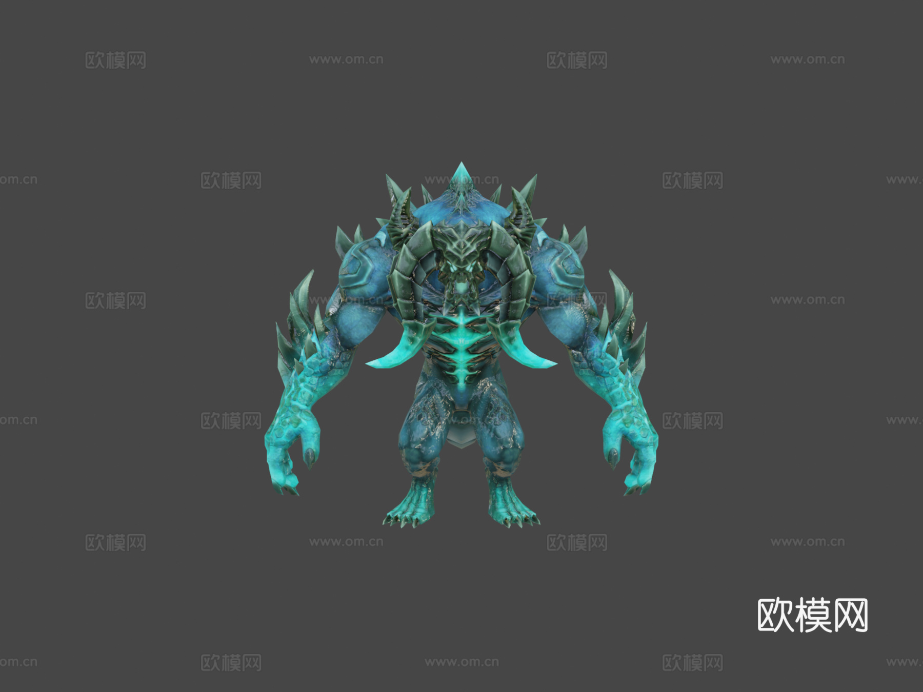 首领怪物巴洛克su模型