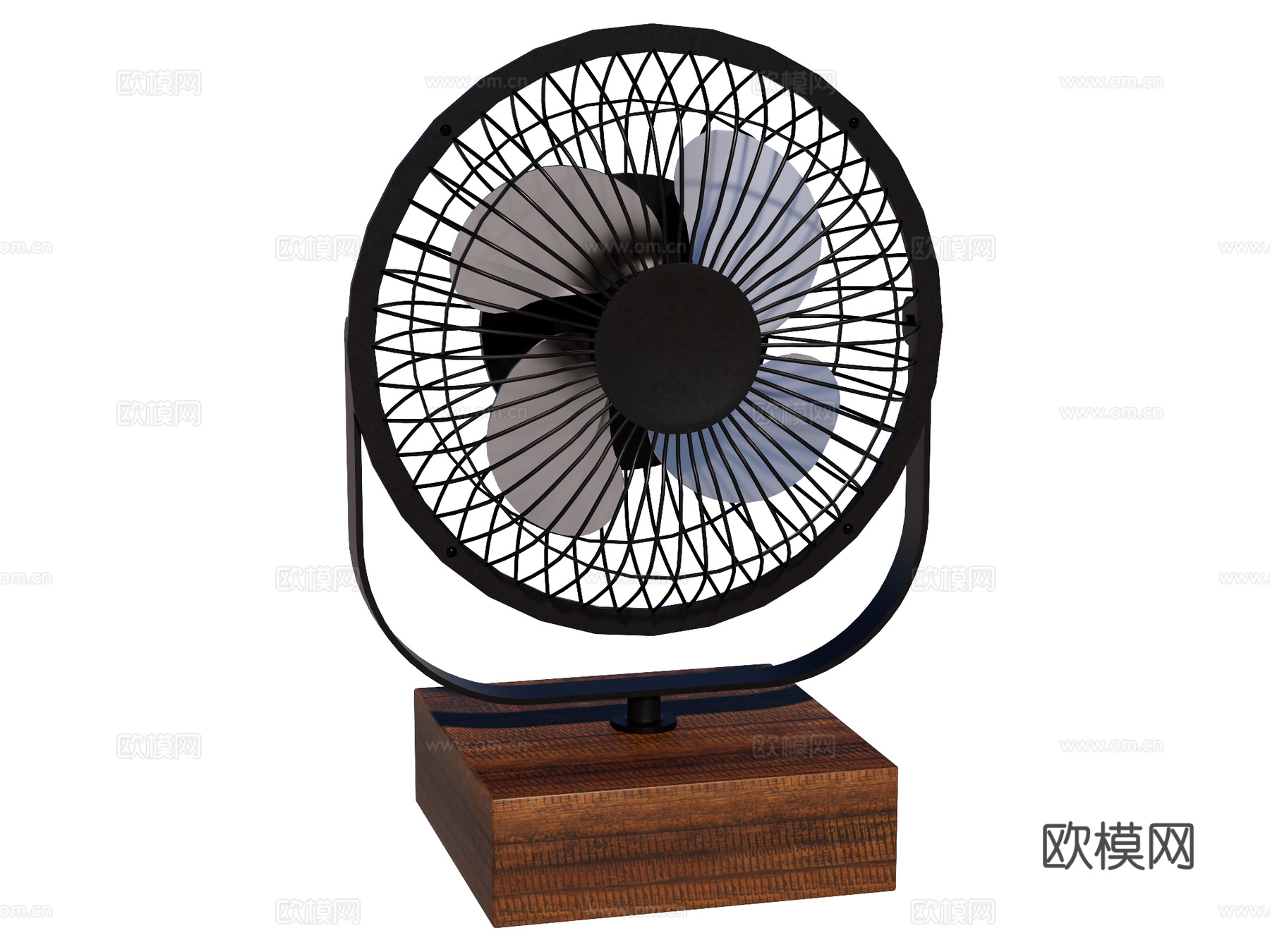 风扇 电扇su模型下载（渲染图1）