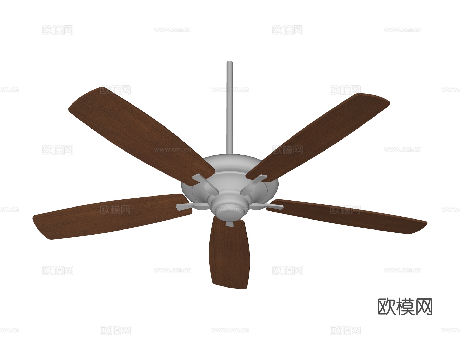 风扇 吊扇su模型下载（渲染图2）