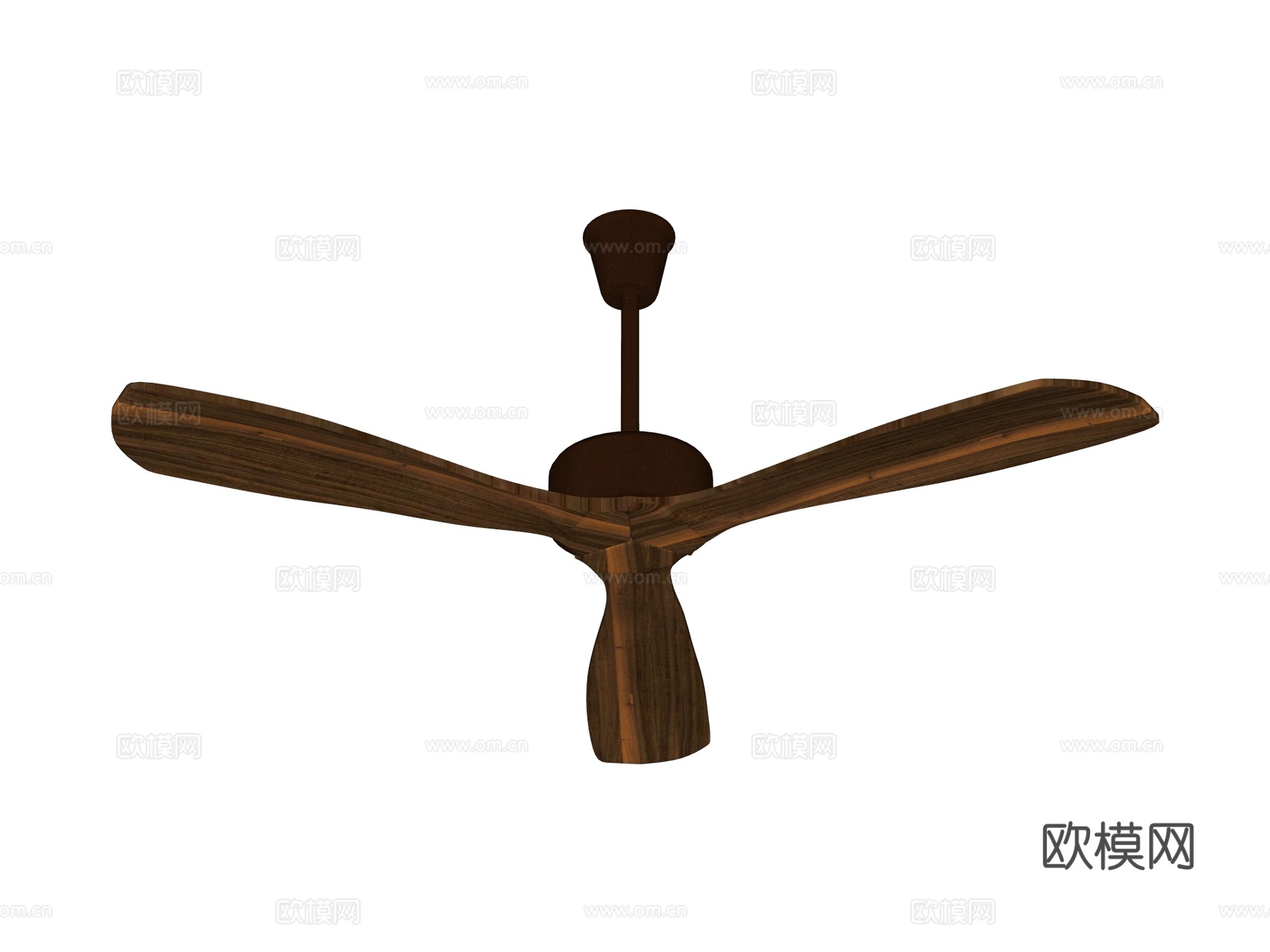 风扇 吊扇su模型下载（渲染图2）