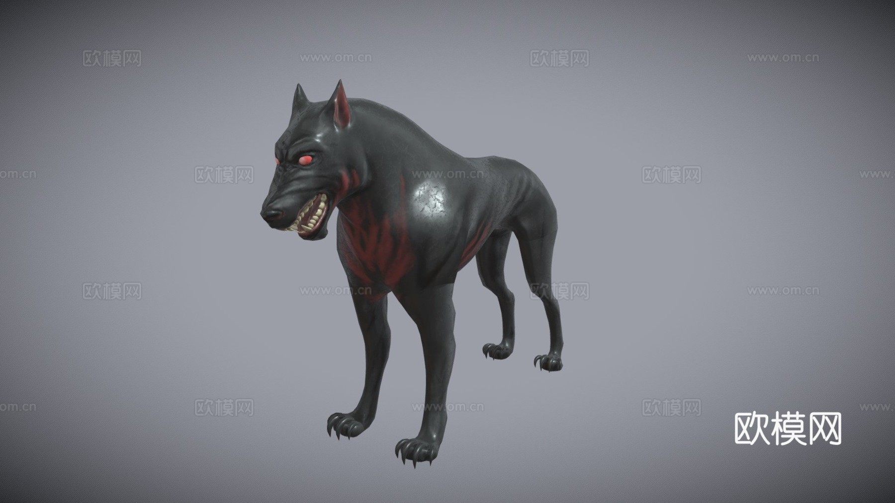 地狱犬su模型下载（渲染图1）