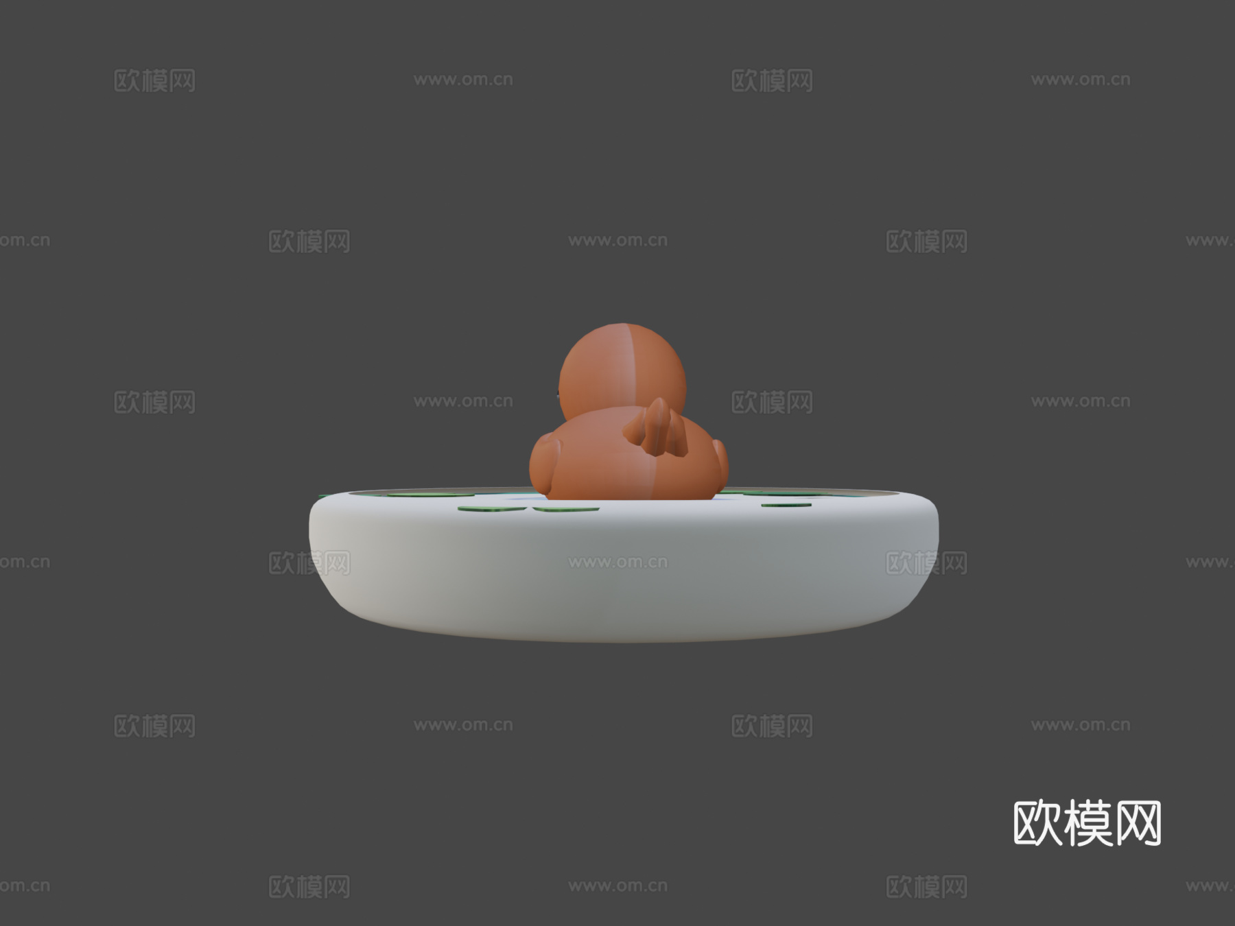 鸭子池塘su模型下载（渲染图6）