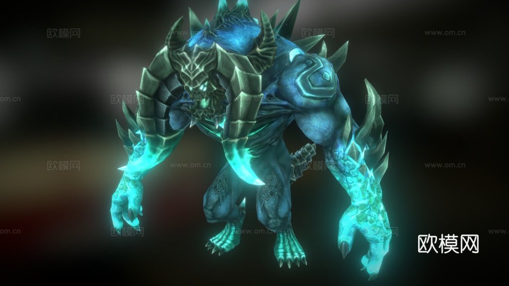 首领怪物巴洛克su模型