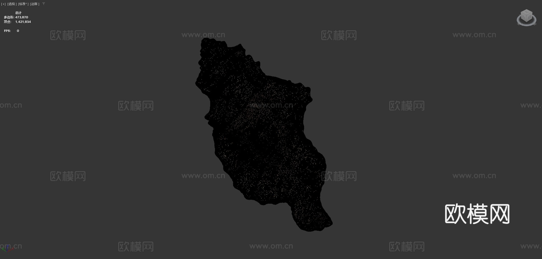 黑斑法螺壳su模型下载（渲染图4）