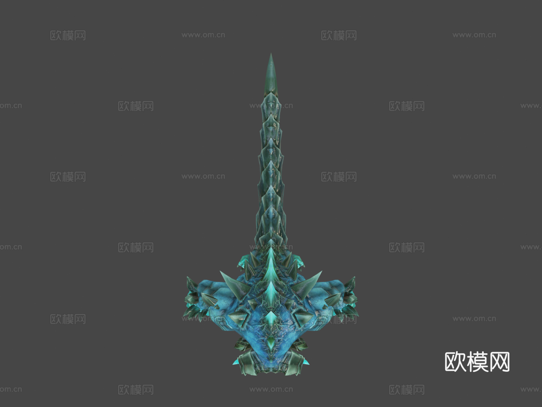 首领怪物巴洛克su模型