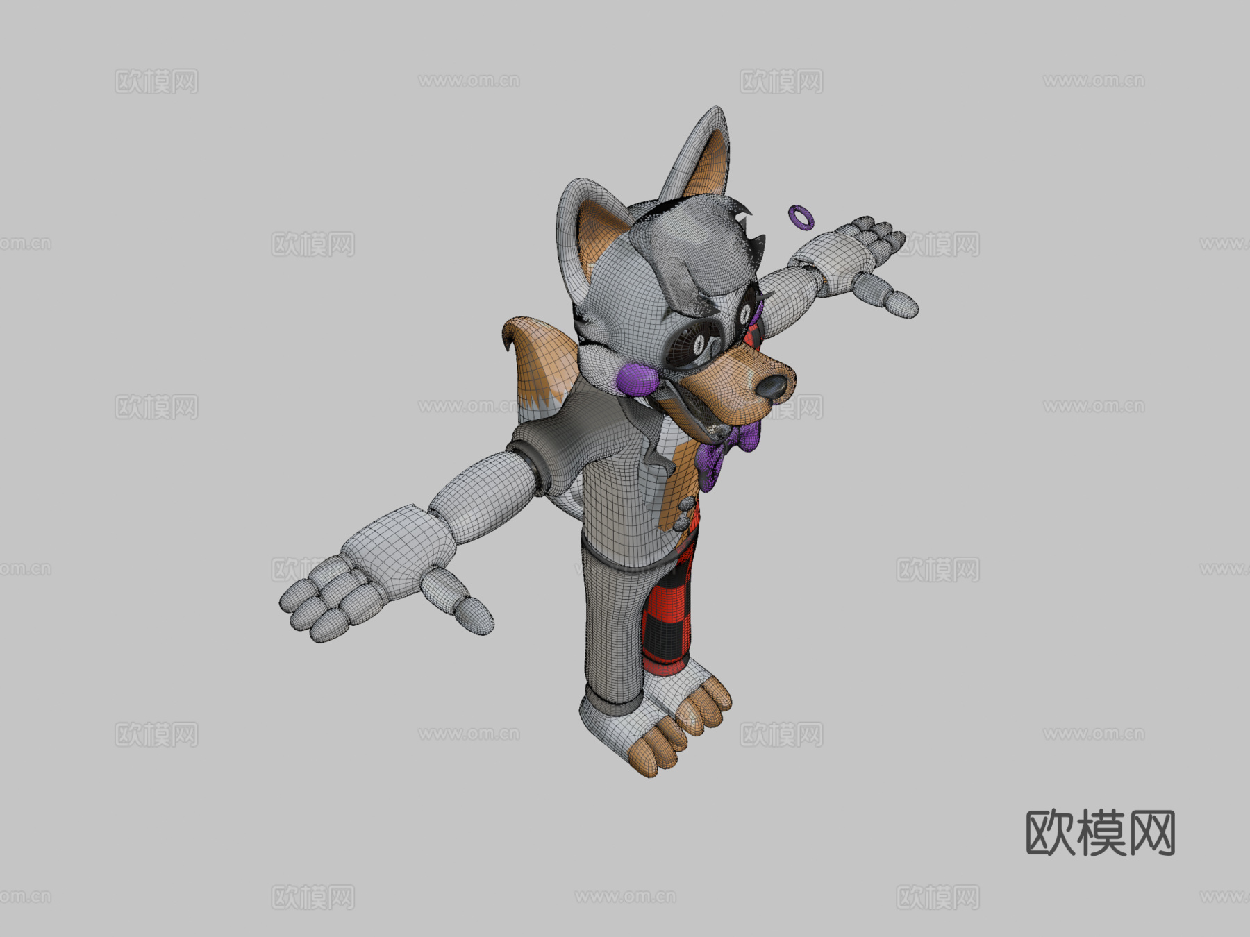 点击团队Lolbisu模型下载（渲染图2）