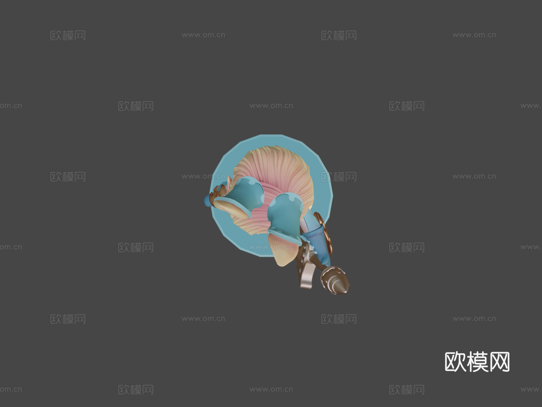 兔子骑士su模型