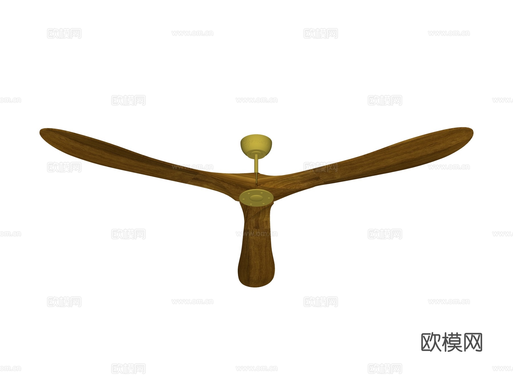风扇 吊扇su模型下载（渲染图2）