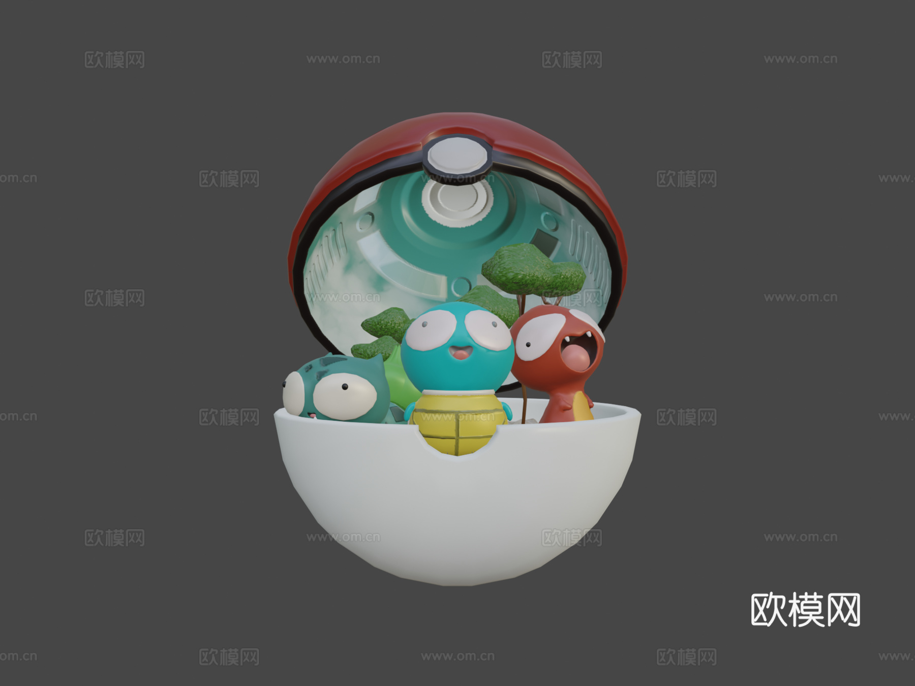 宝可梦su模型下载（渲染图7）