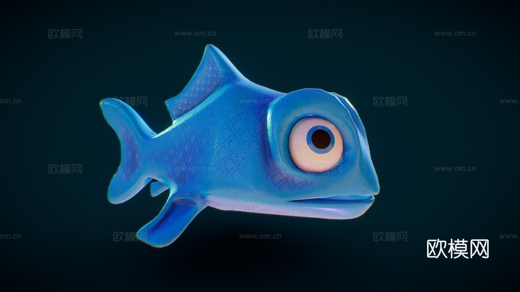 鱼WCGsu模型下载（渲染图1）