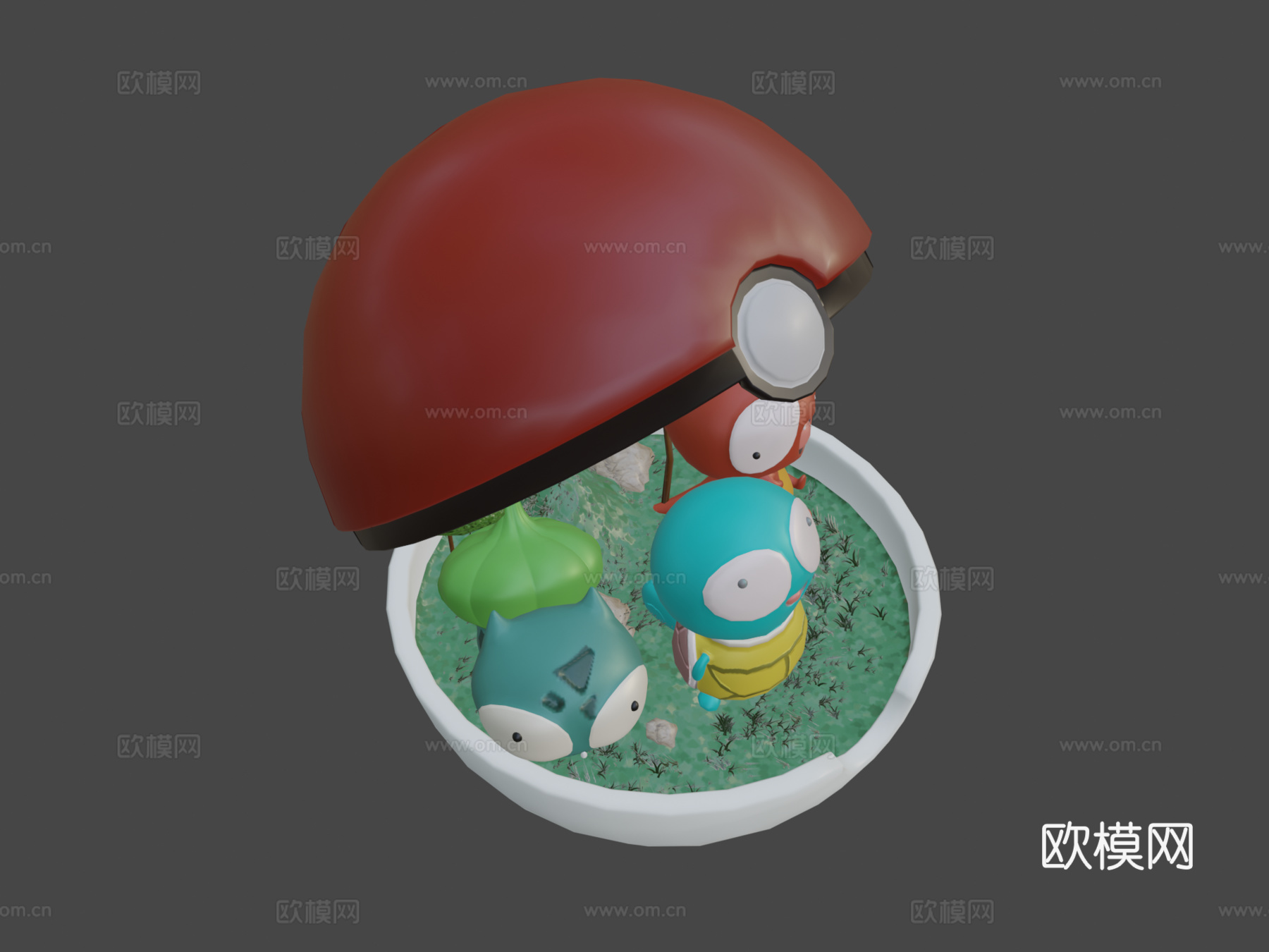 宝可梦su模型下载（渲染图8）