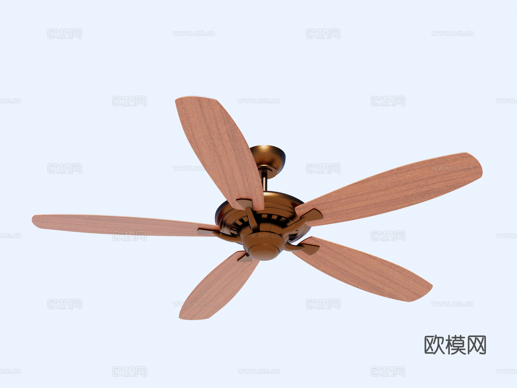 风扇 吊扇su模型下载（渲染图1）
