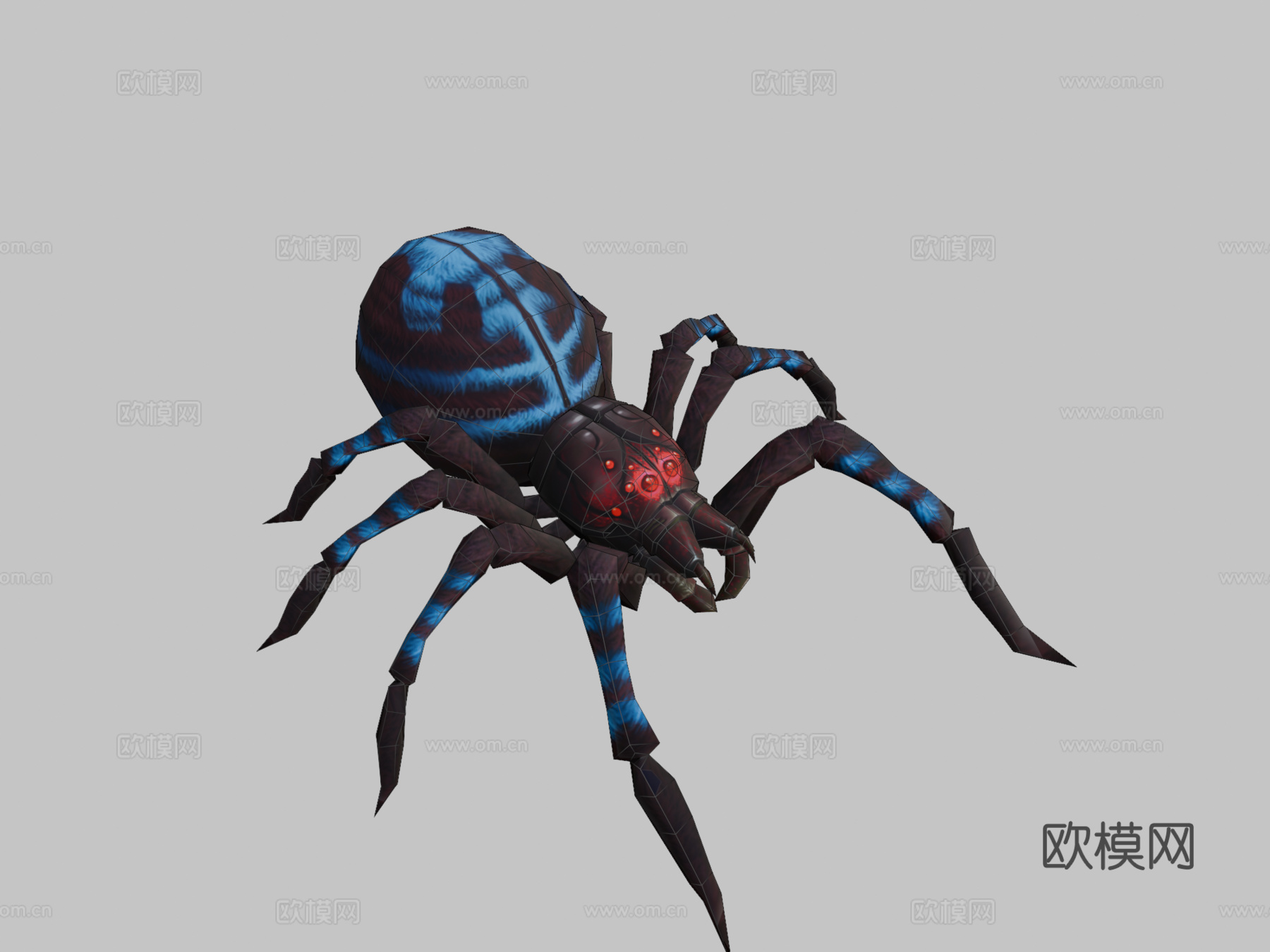 蓝蜘蛛su模型