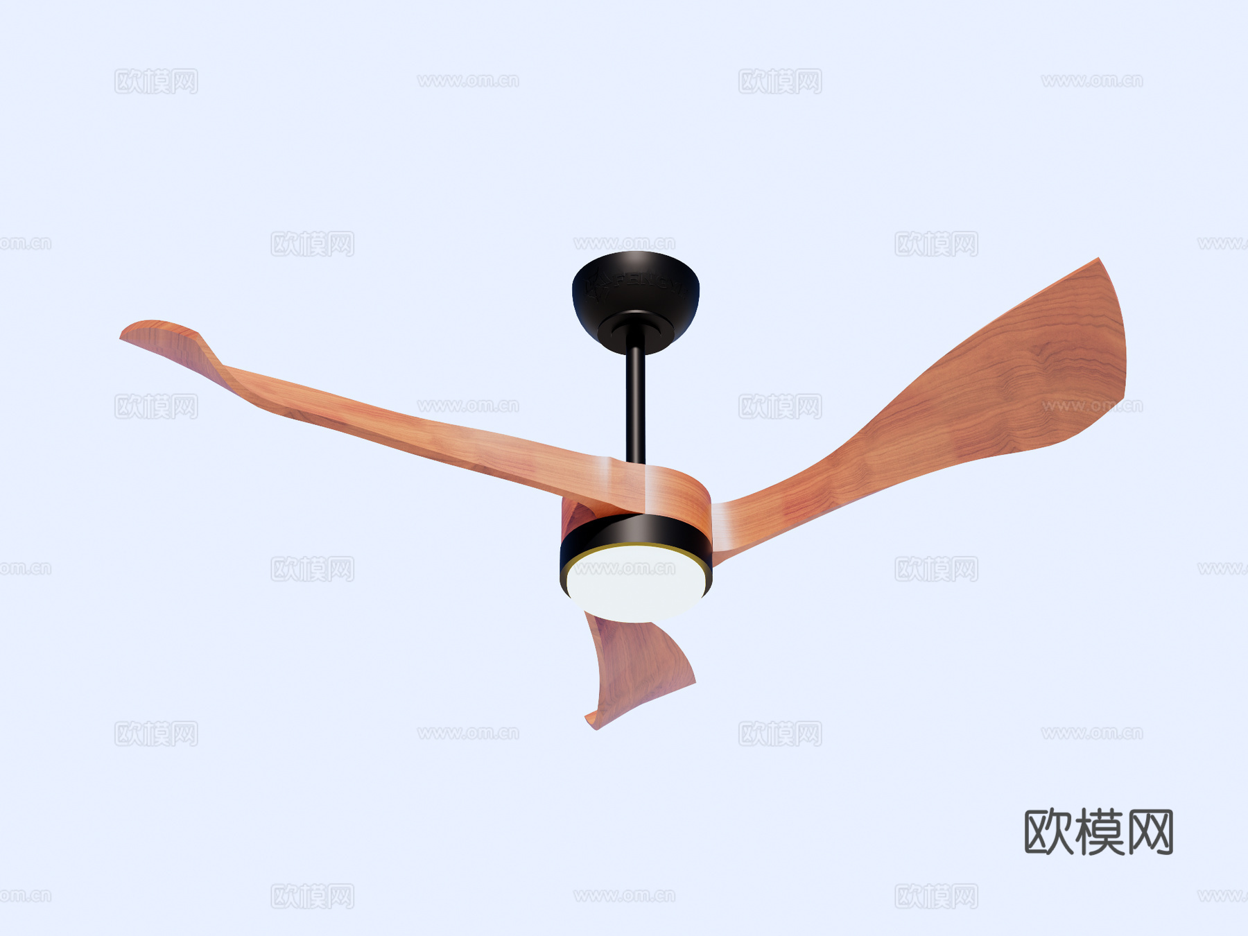 风扇 吊扇 风扇灯su模型下载（渲染图1）
