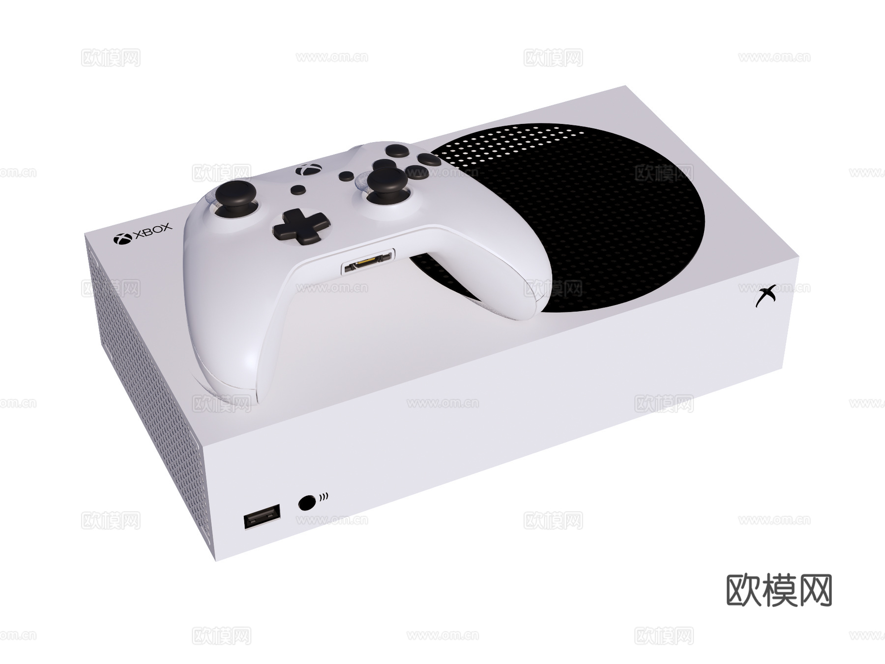 游戏主机 Xbox Ssu模型