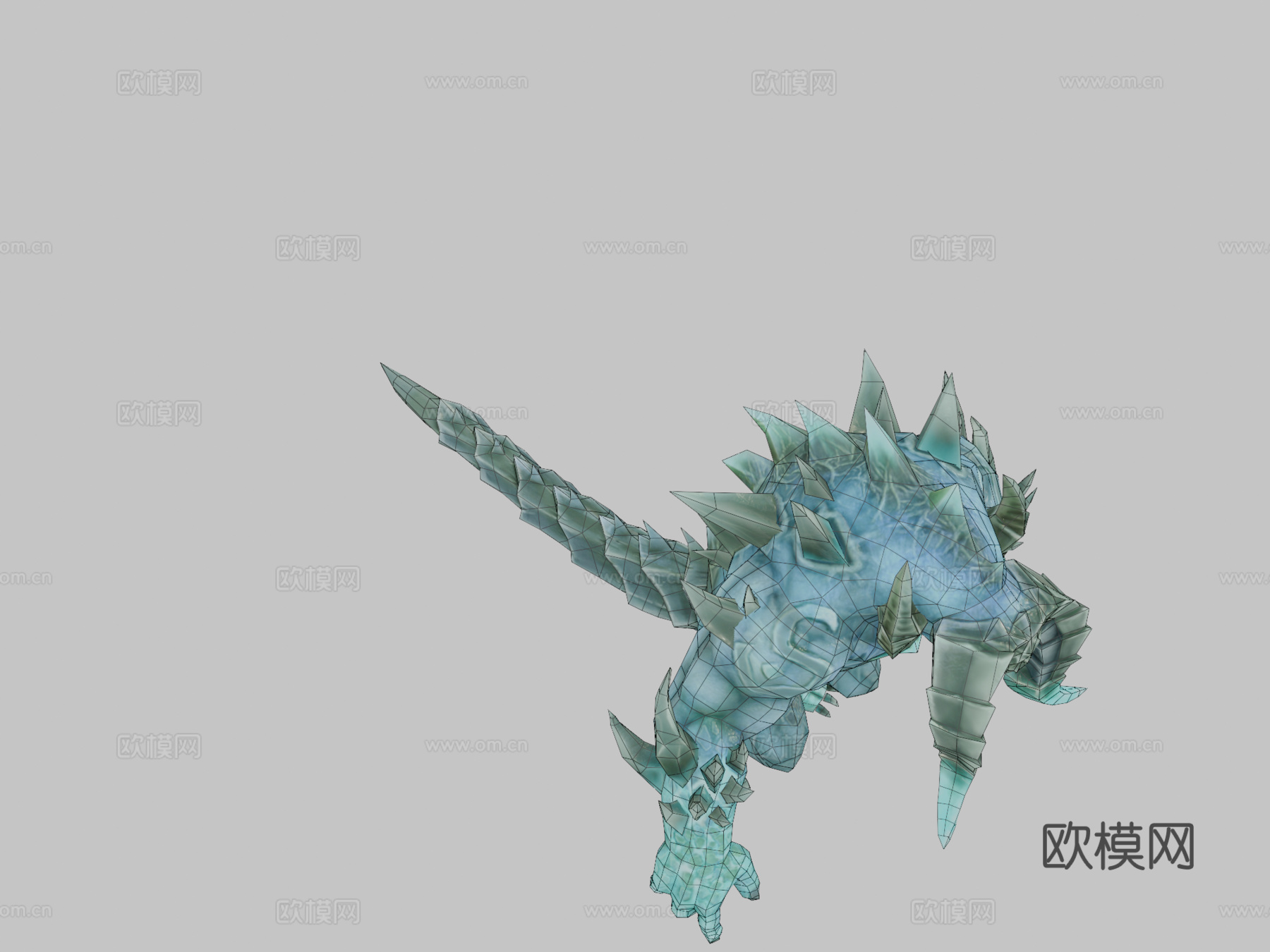 首领怪物巴洛克su模型