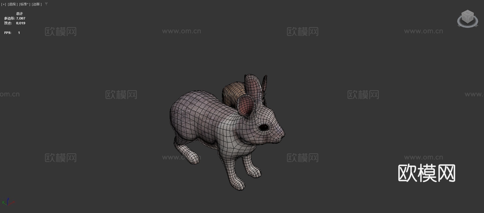 兔子家族su模型