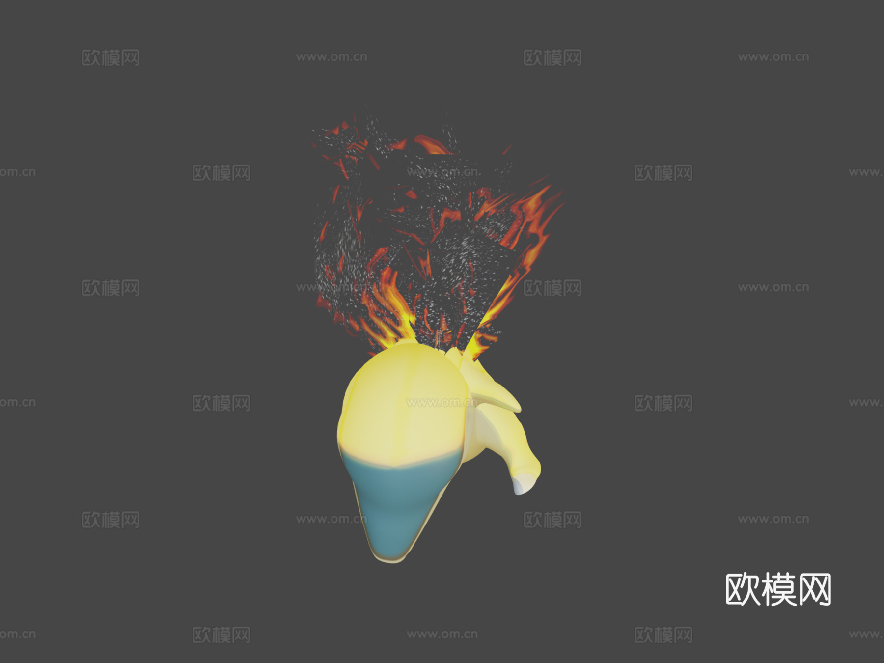 火球鼠su模型下载（渲染图5）