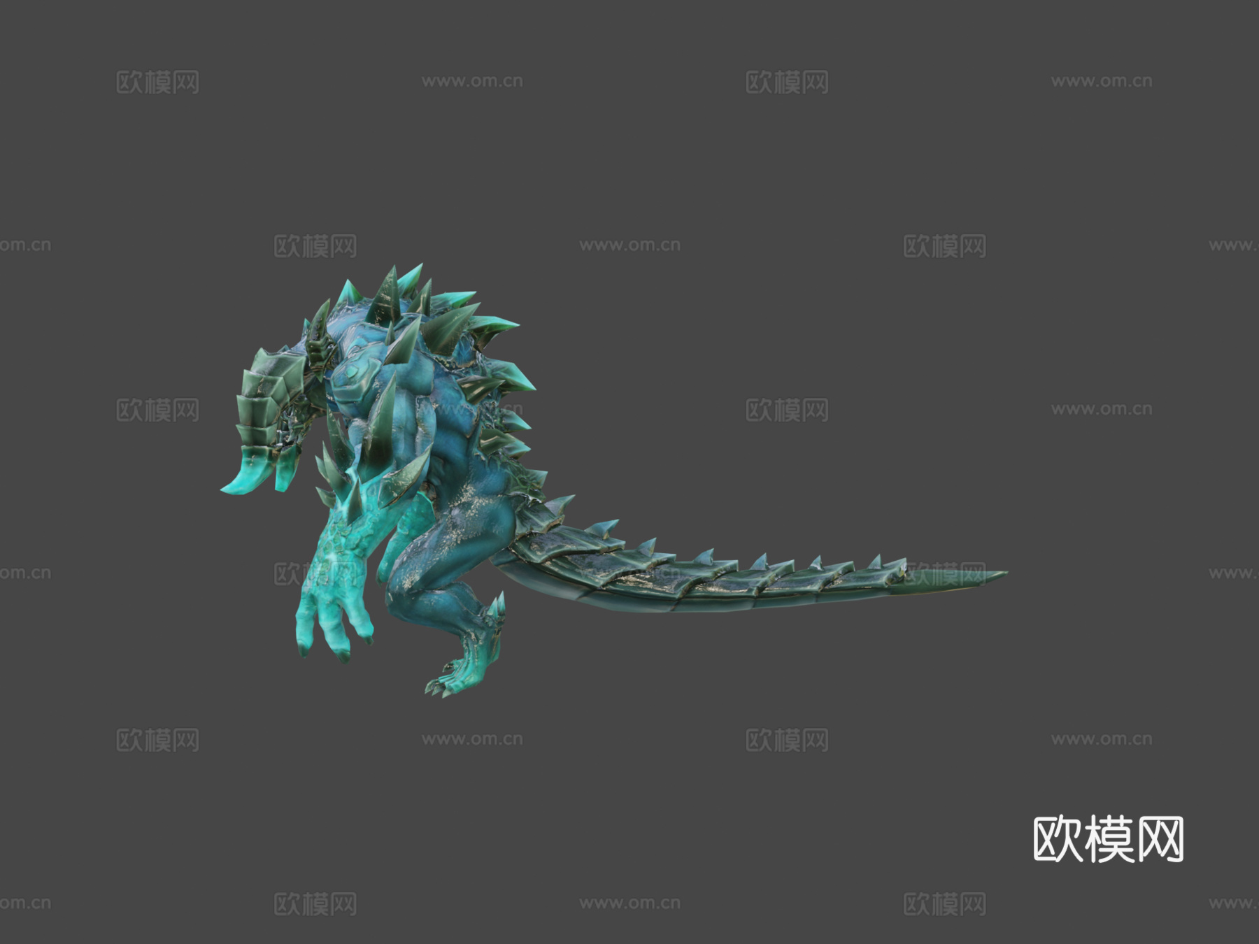 首领怪物巴洛克su模型