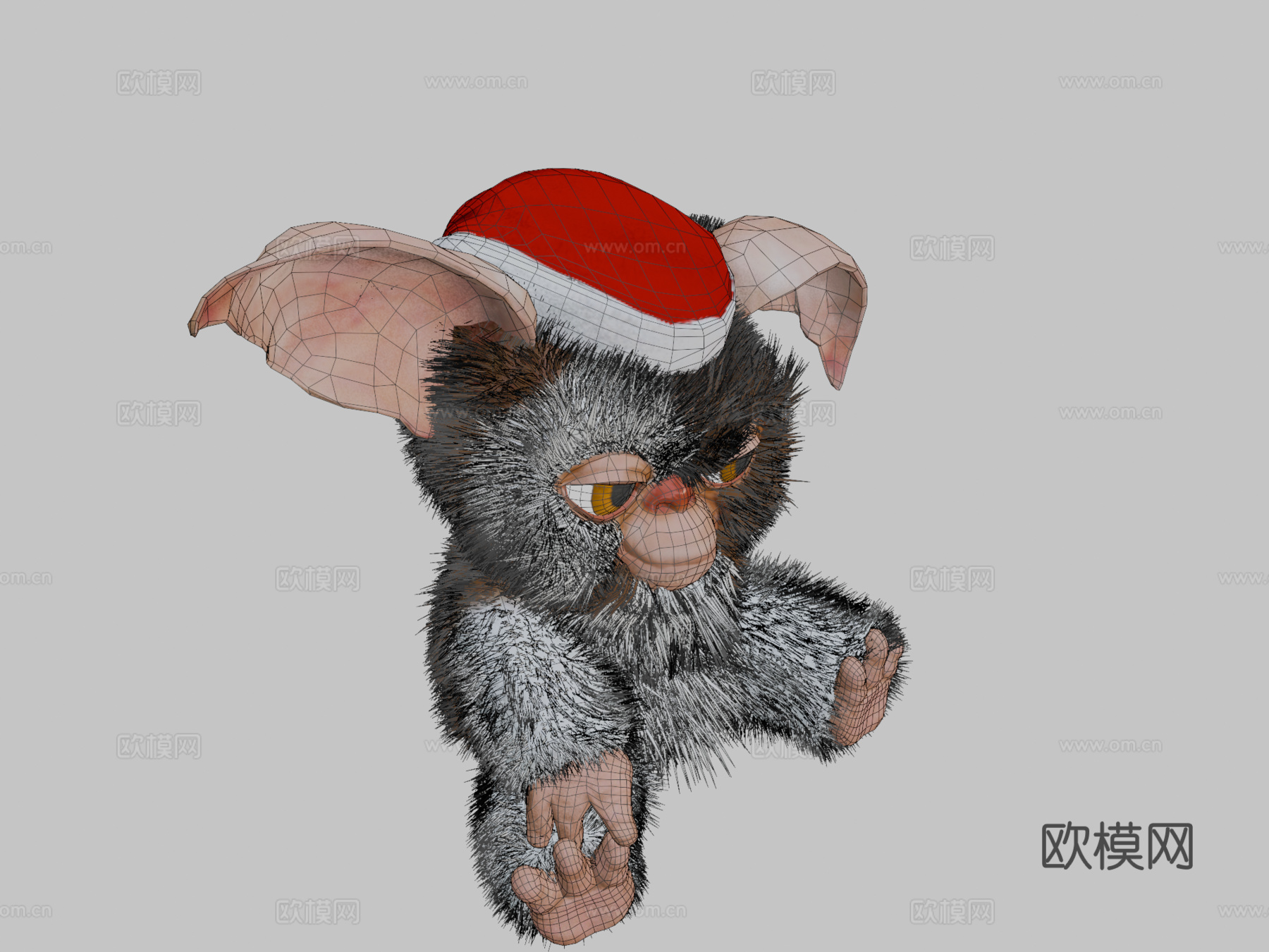 小魔怪吉兹莫完美级su模型