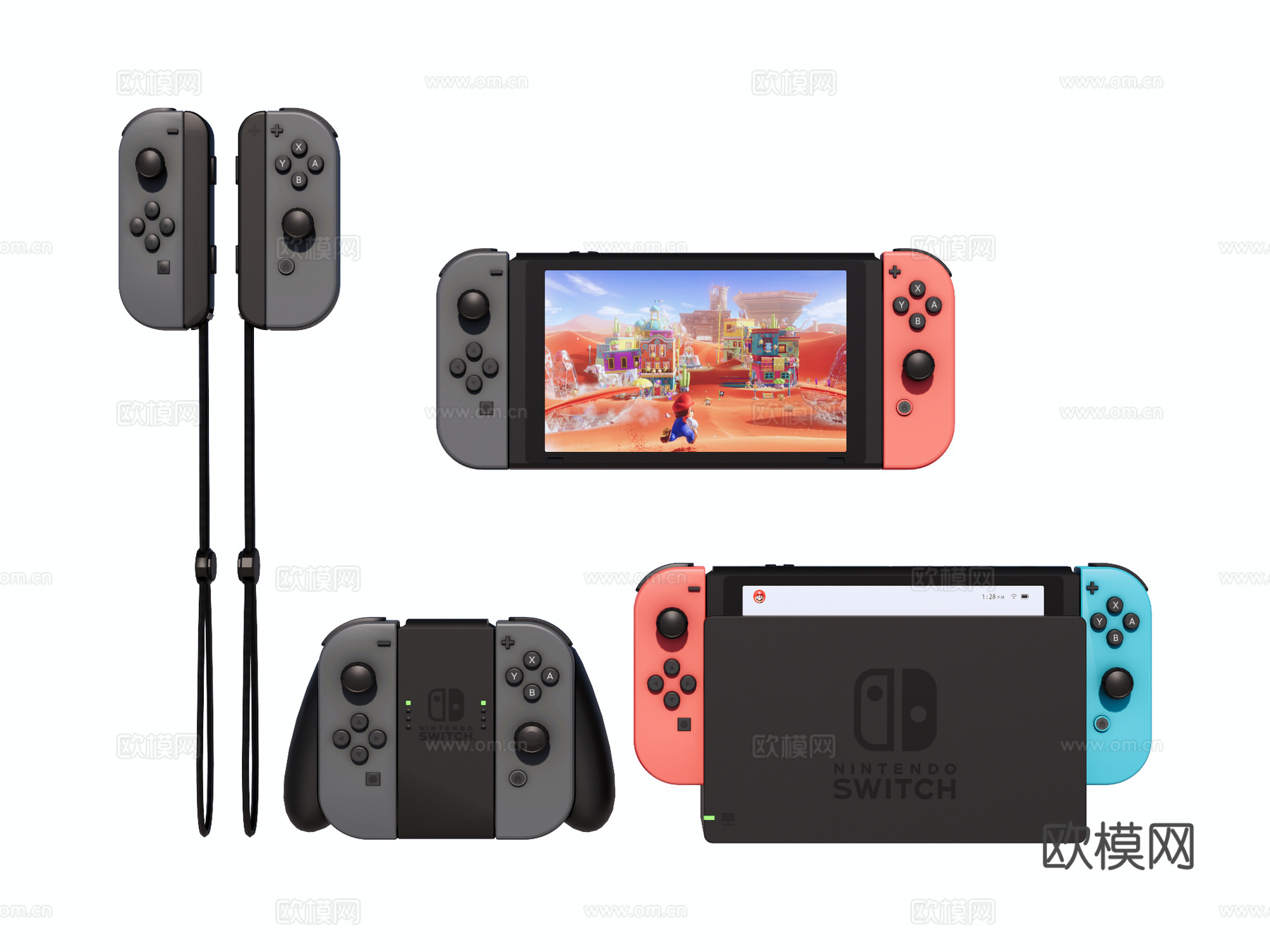 游戏机 NSsu模型