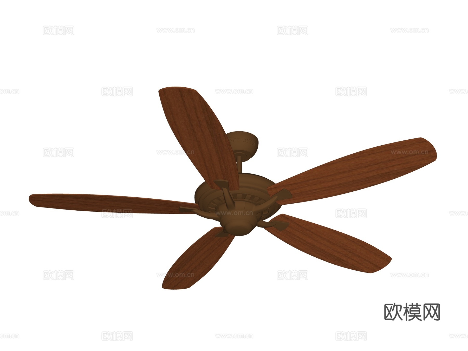 风扇 吊扇su模型下载（渲染图2）