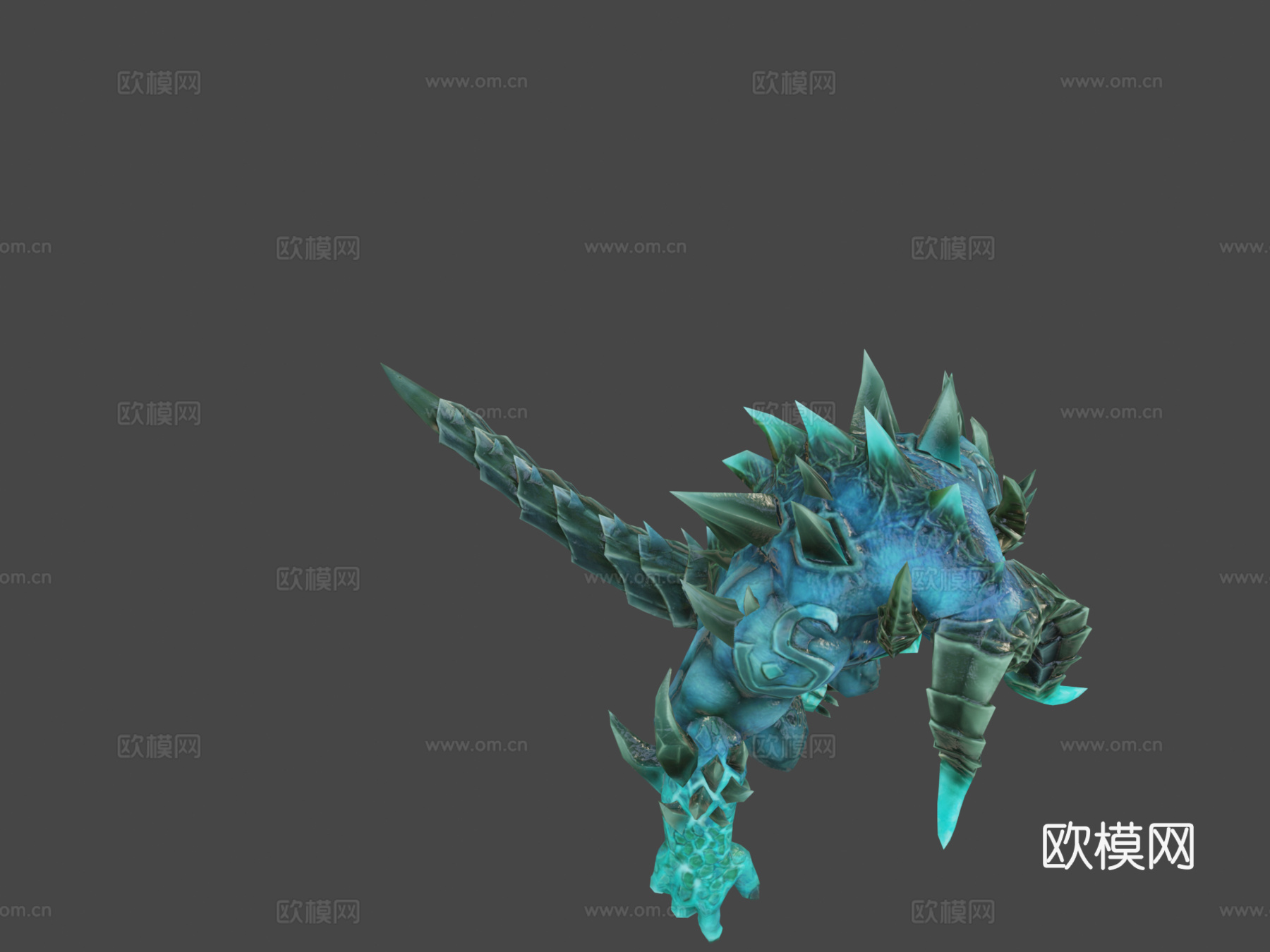 首领怪物巴洛克su模型