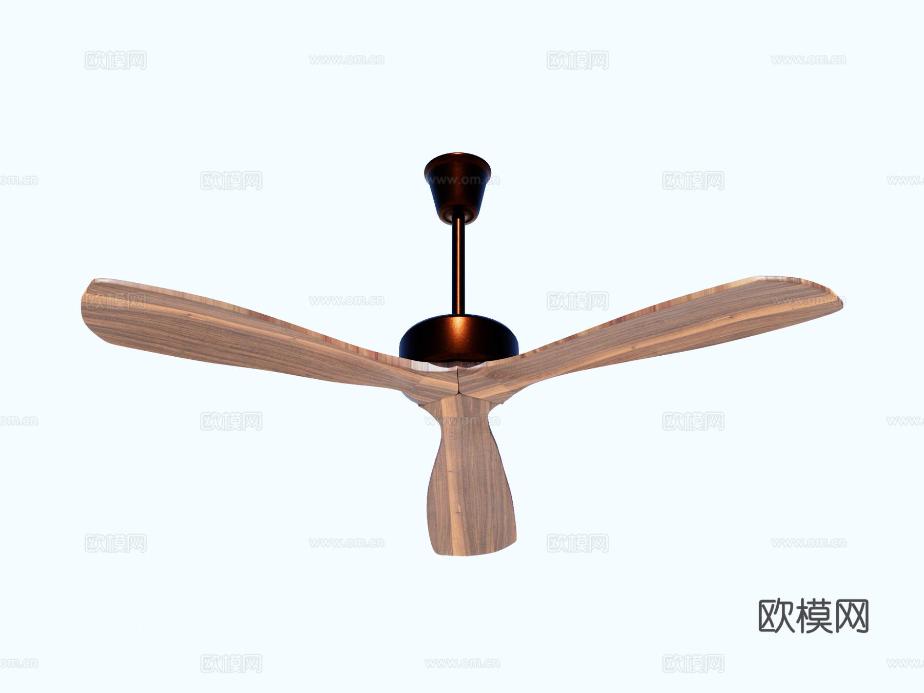 风扇 吊扇su模型下载（渲染图1）