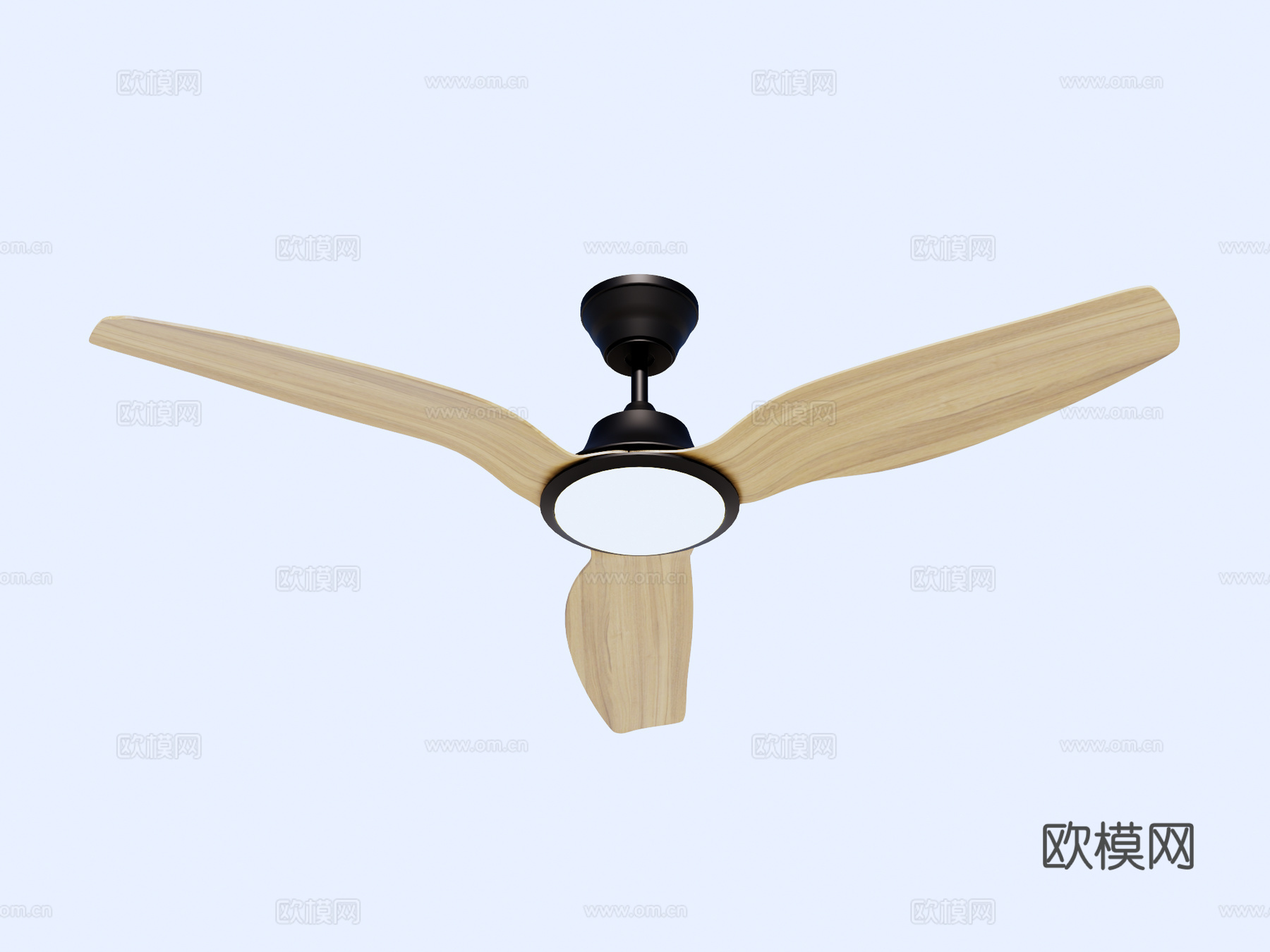 风扇 吊扇 风扇灯su模型下载（渲染图1）