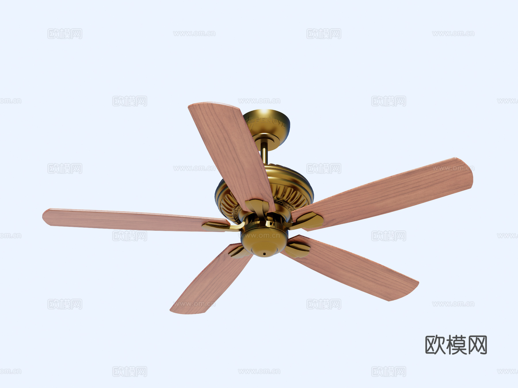 风扇 吊扇su模型下载（渲染图1）