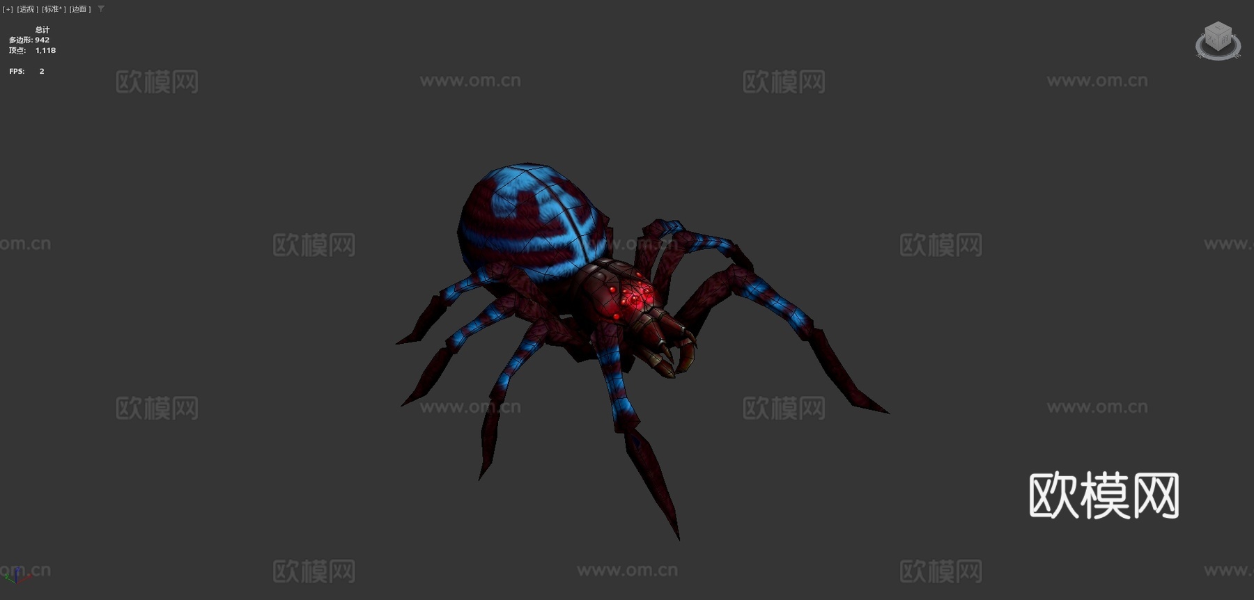 蓝蜘蛛su模型