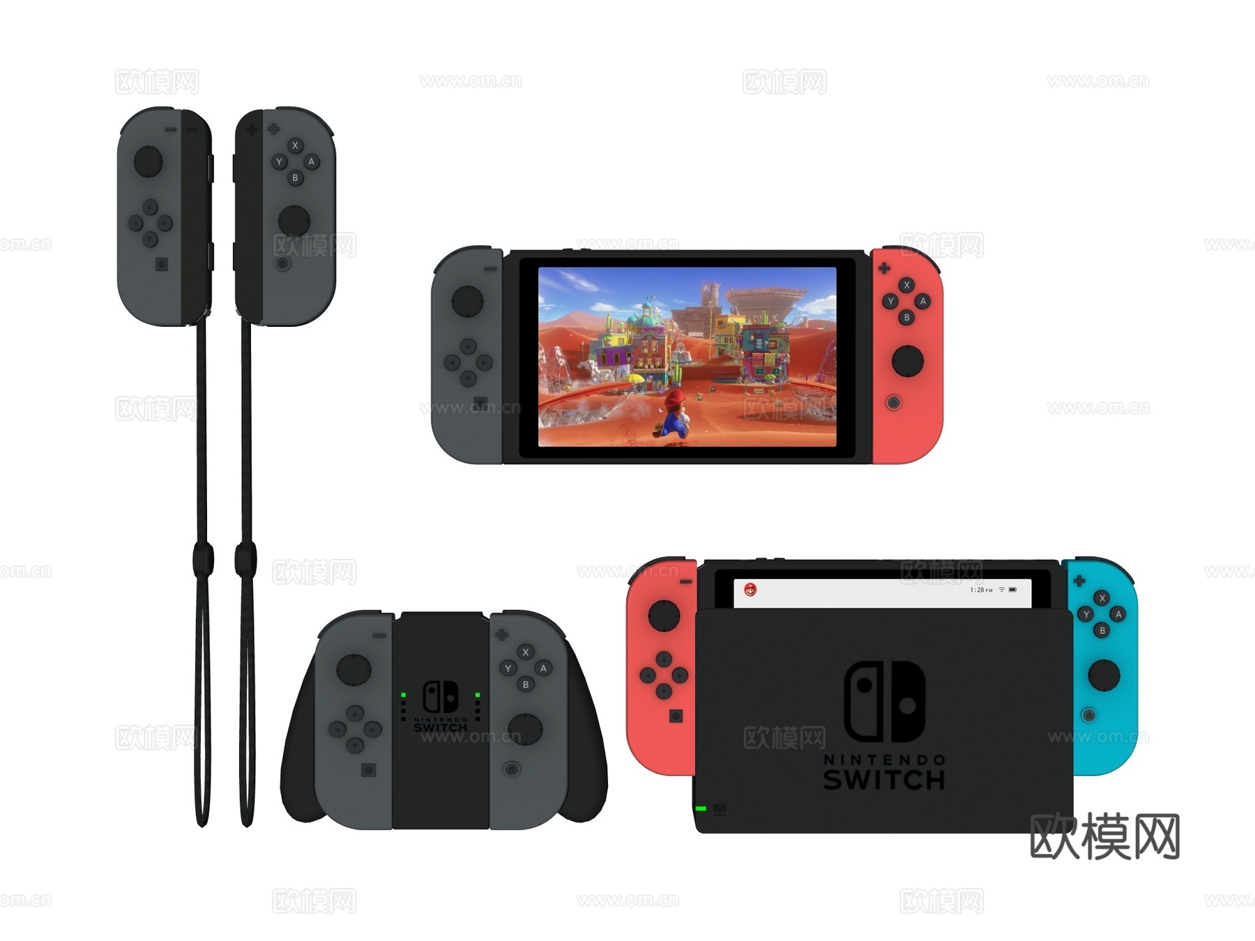 游戏机 NSsu模型