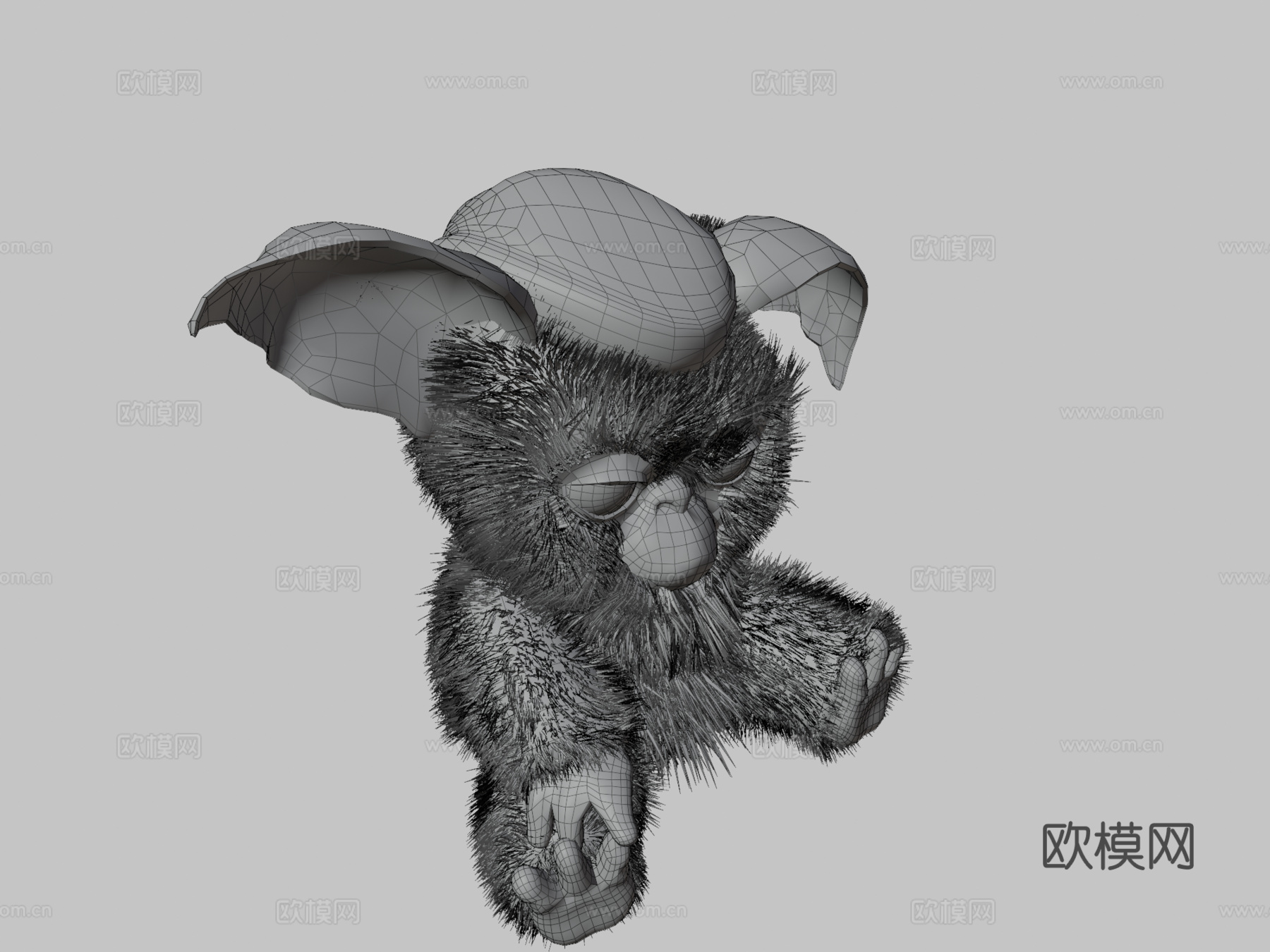 小魔怪吉兹莫完美级su模型