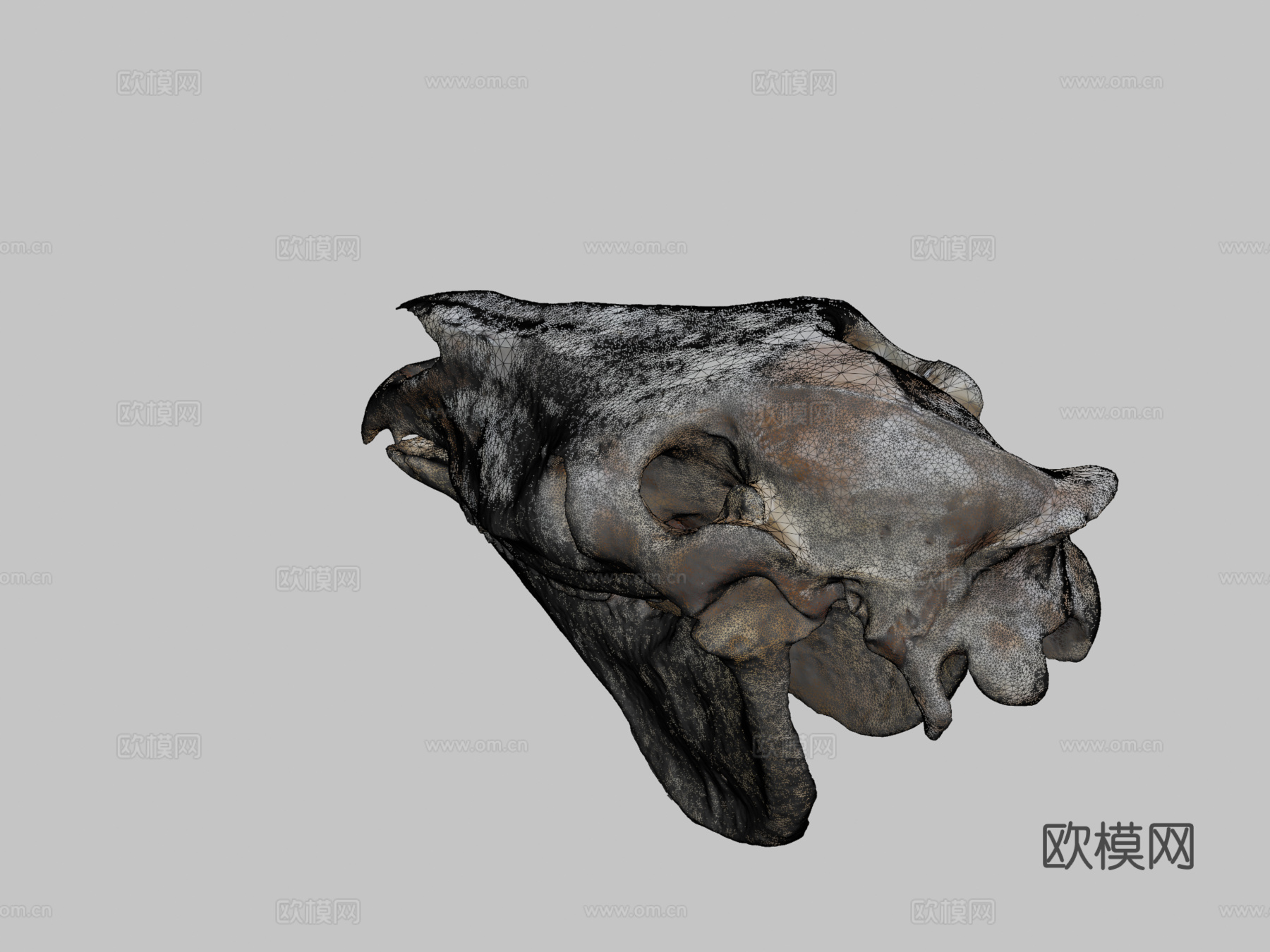 起重机马su模型