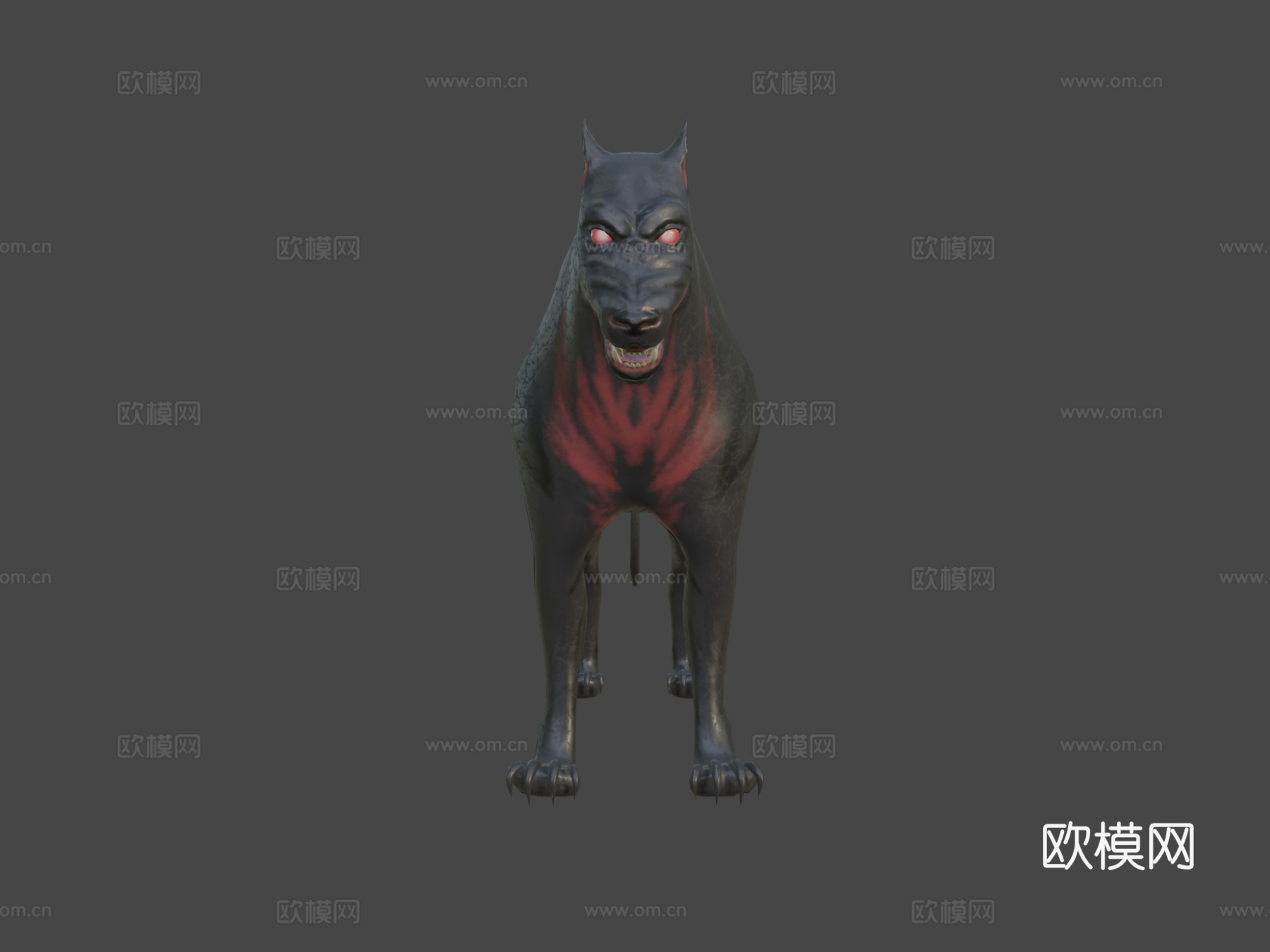 地狱犬su模型下载（渲染图6）