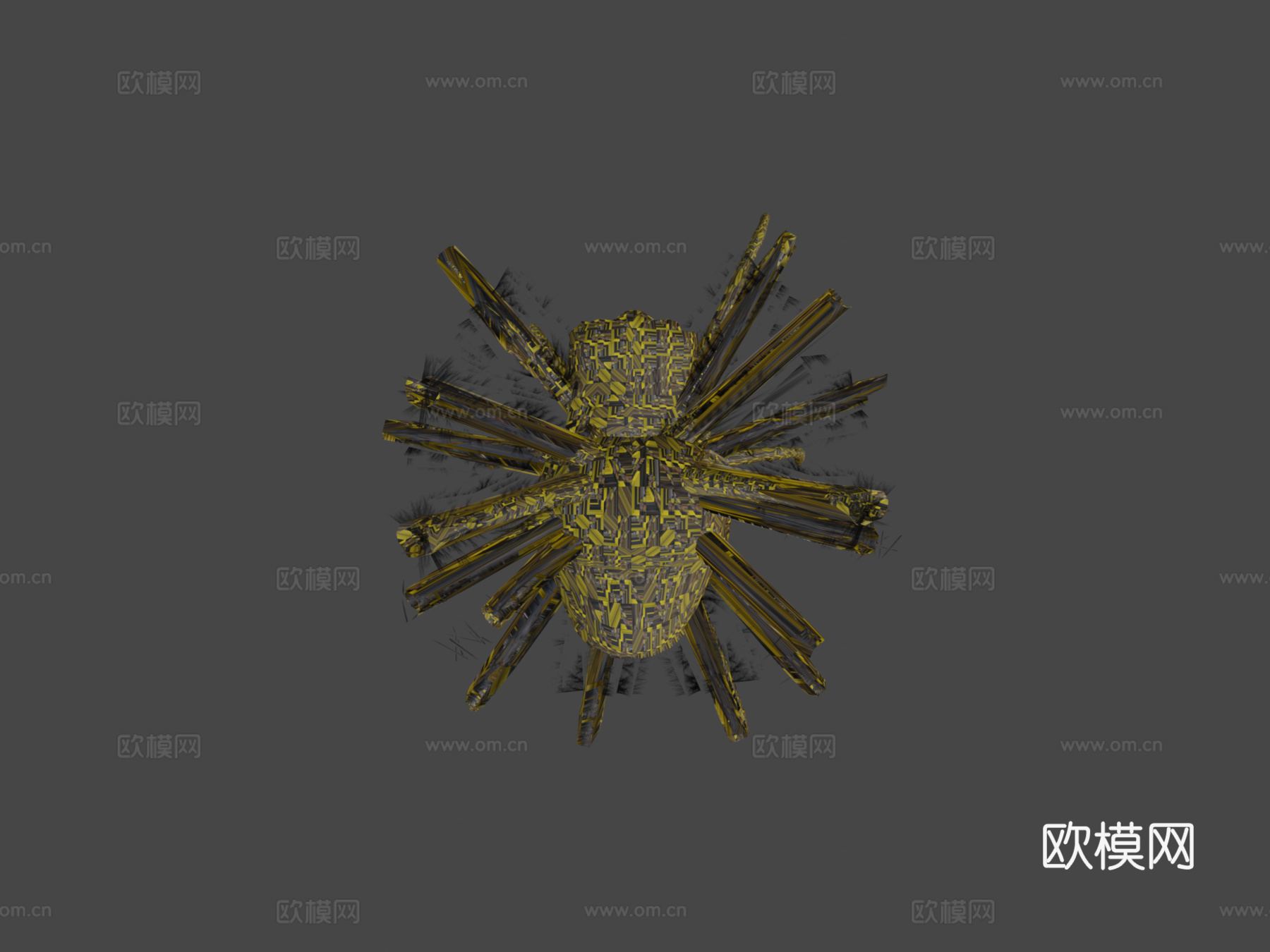 金丝圆蛛su模型下载（渲染图7）