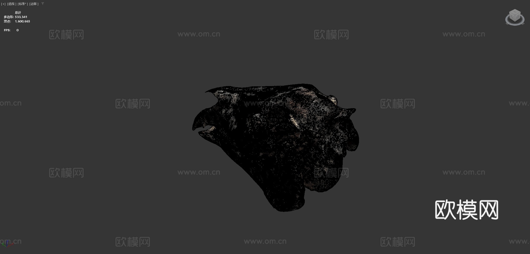 起重机马su模型