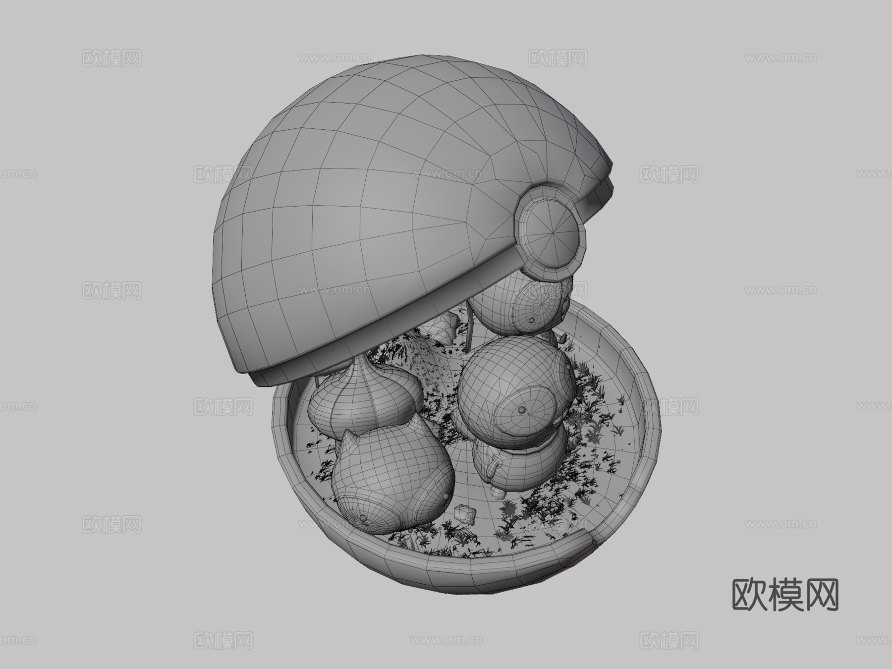 宝可梦su模型下载（渲染图4）