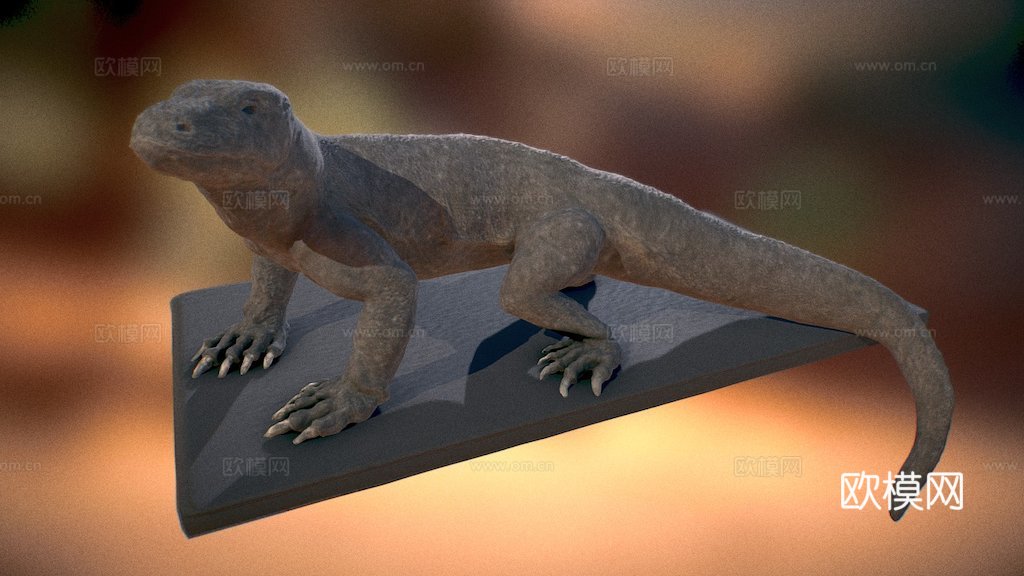 CC0红蟹光滑岸蟹su模型下载（渲染图7）