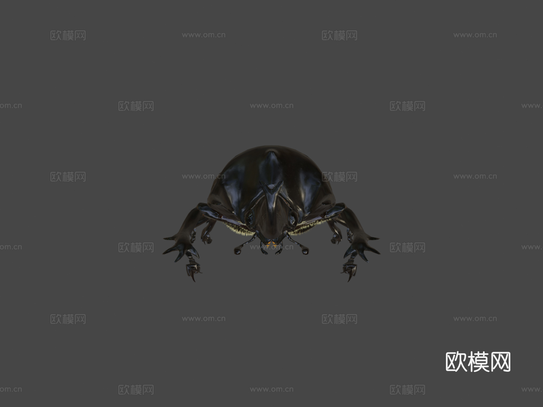 巨犀金龟su模型