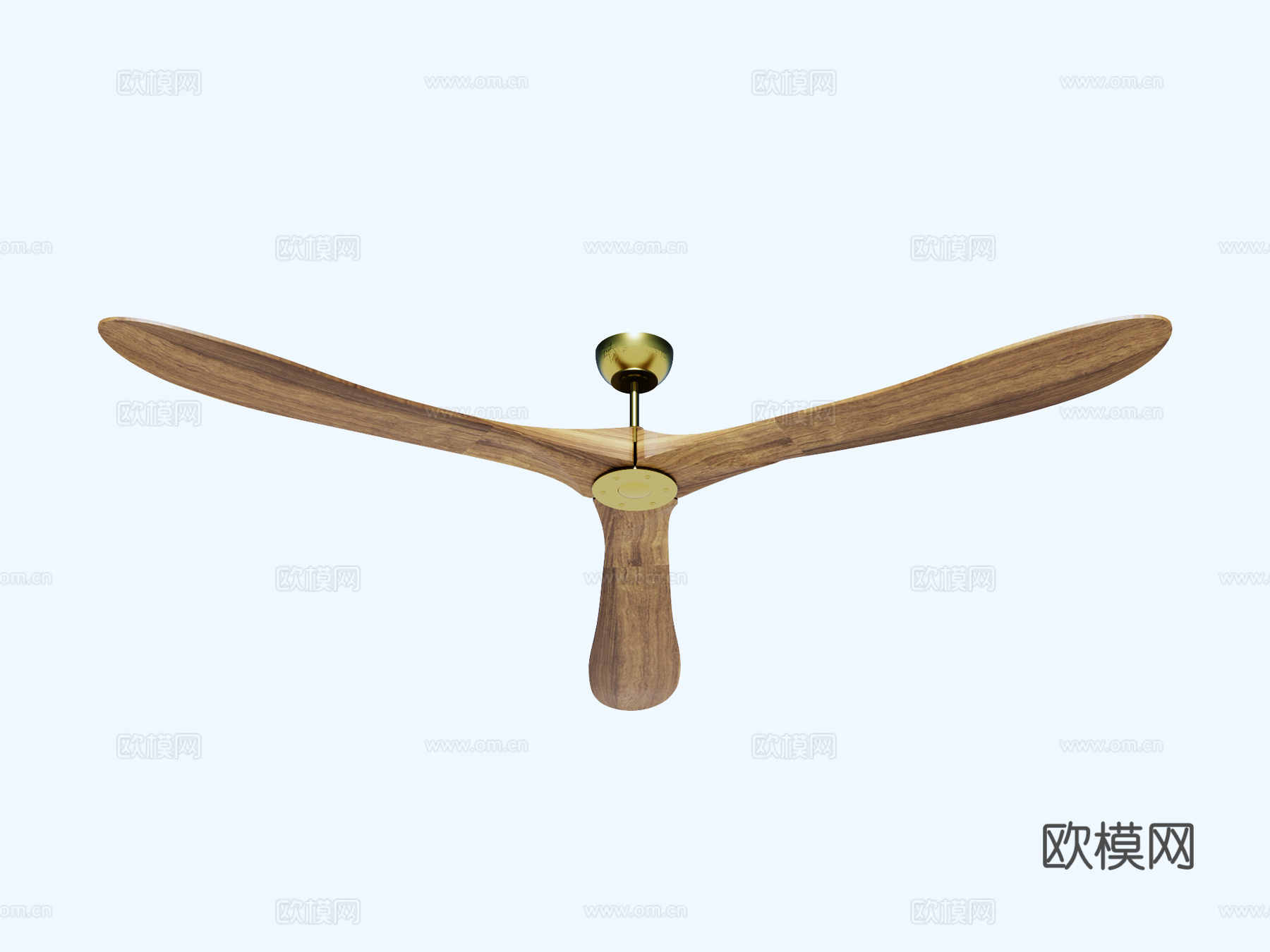 风扇 吊扇su模型下载（渲染图1）